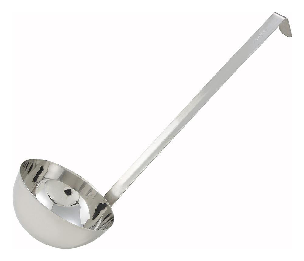 32oz Stainless Steel Ladle with Curved Handle - Chefcoca