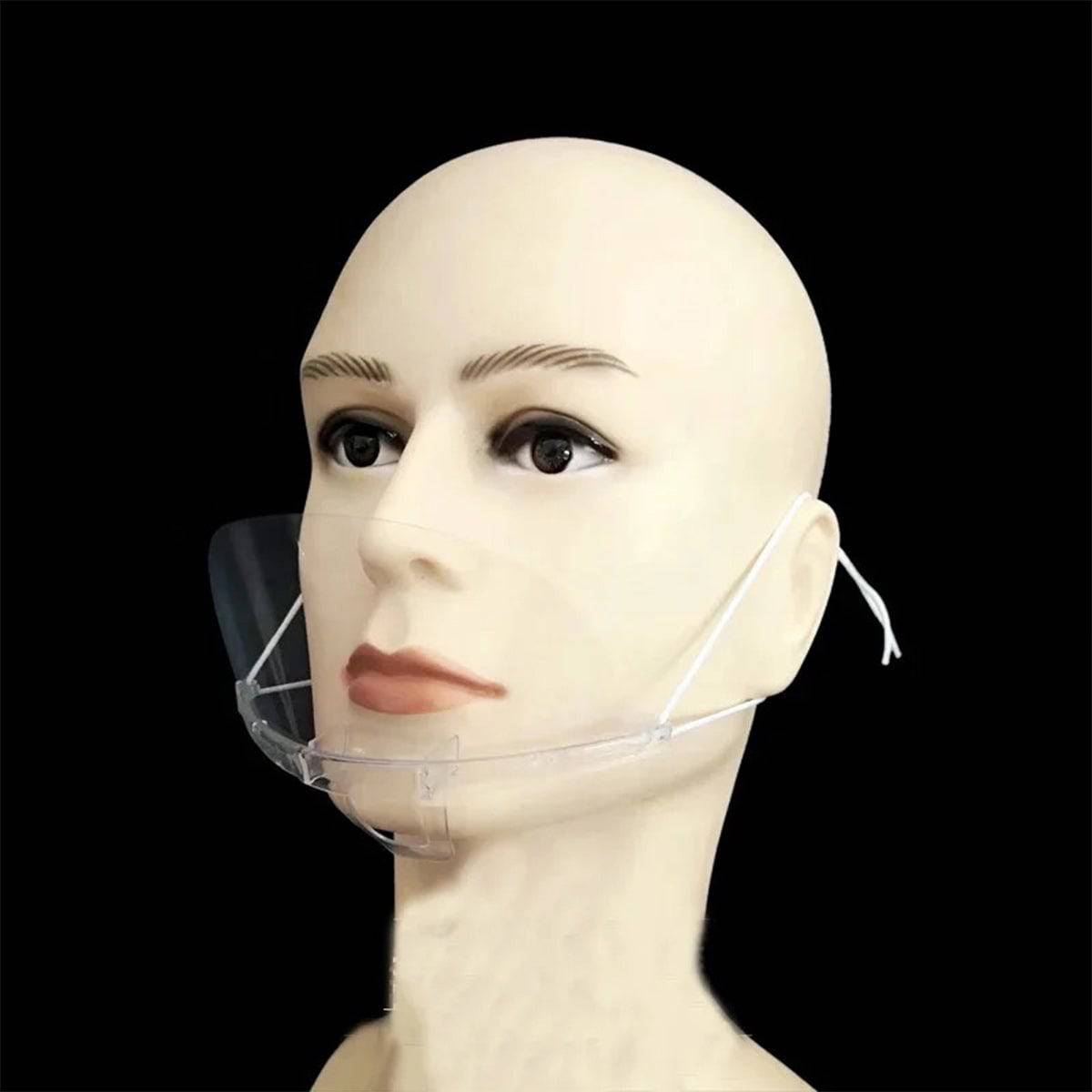 Transparent Sanitary Clear Face Shield - Chefcoca