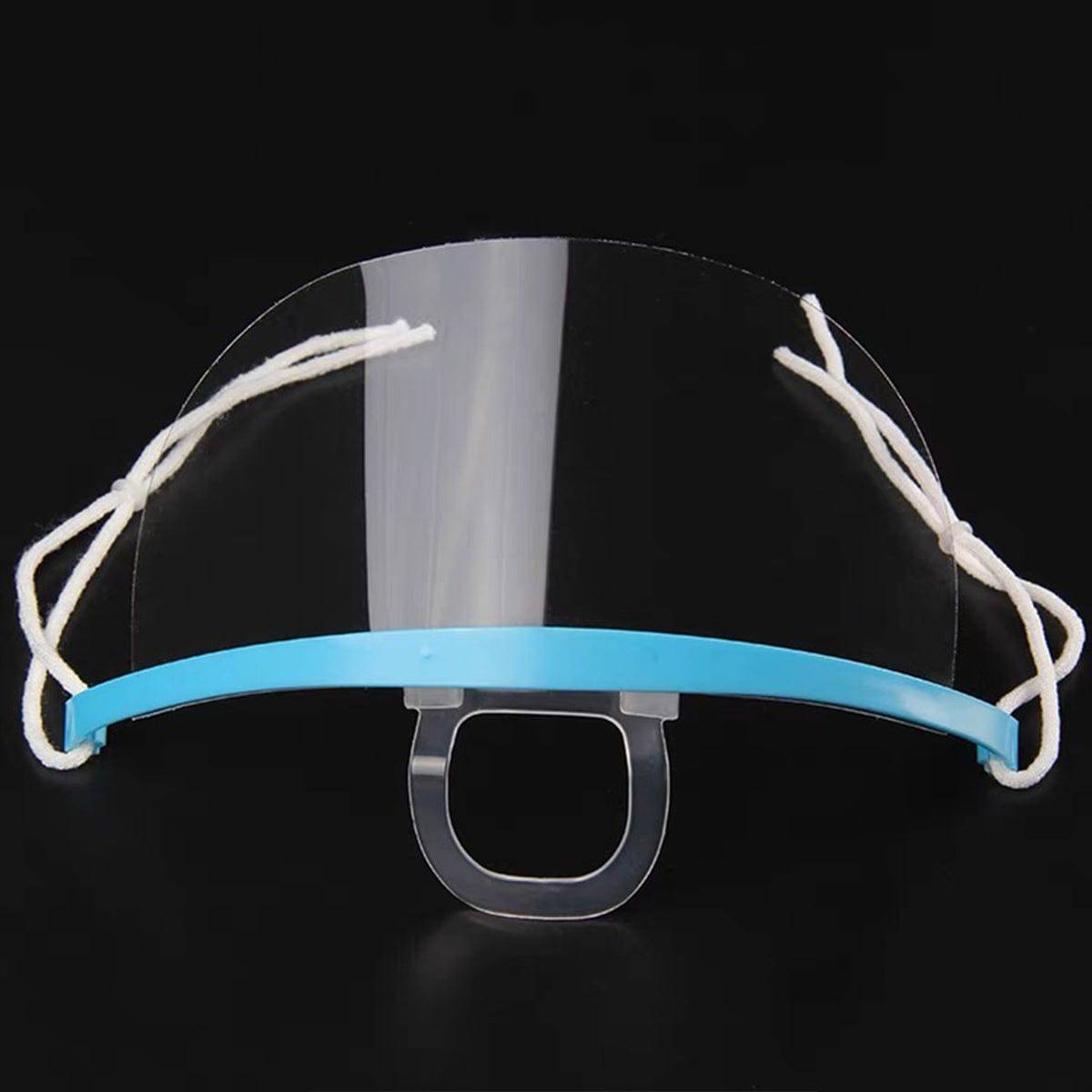 Mouth Shield Transparent Reusable Mouth Cover Face Shield - Chefcoca