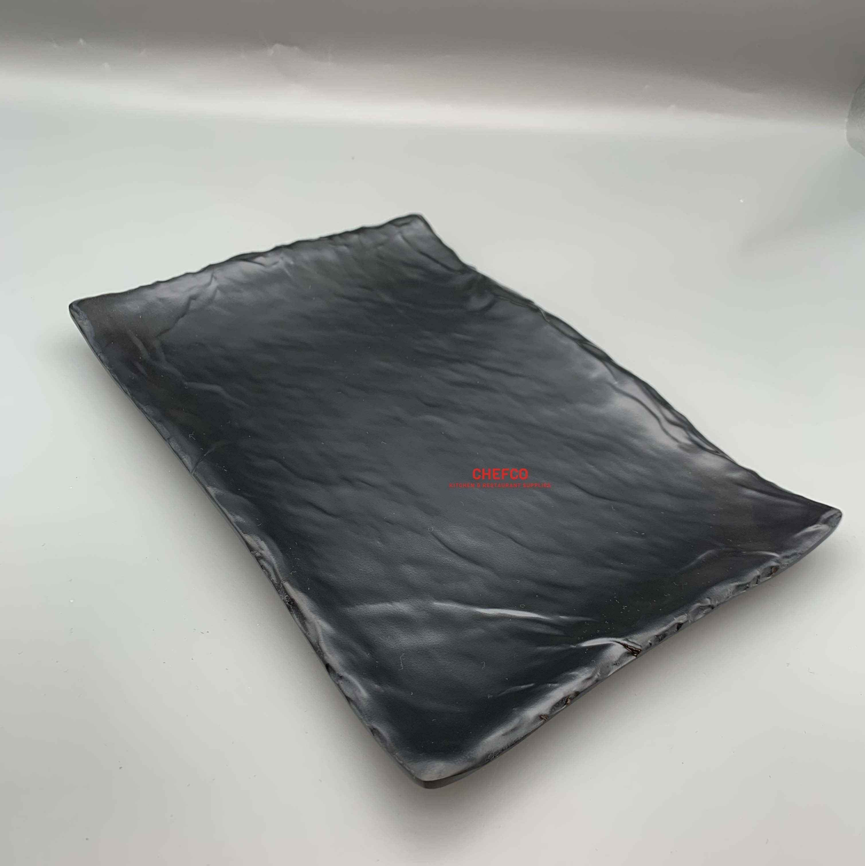 Wavy Stone Style Slab Melamine Plate (M415020B-M415022) - Chefcoca