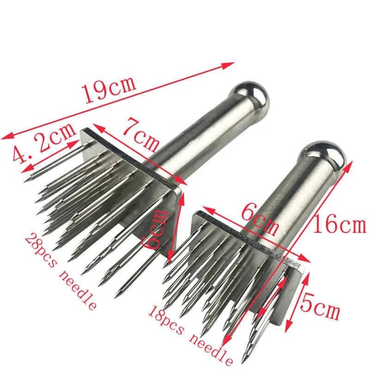 Stainless Steel Meat Tenderizer - Chefcoca