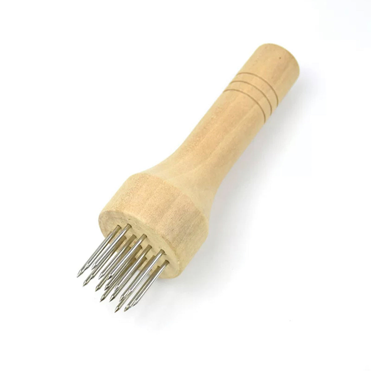 Meat Tenderizer with Wooden Handle, 18cm - Chefcoca