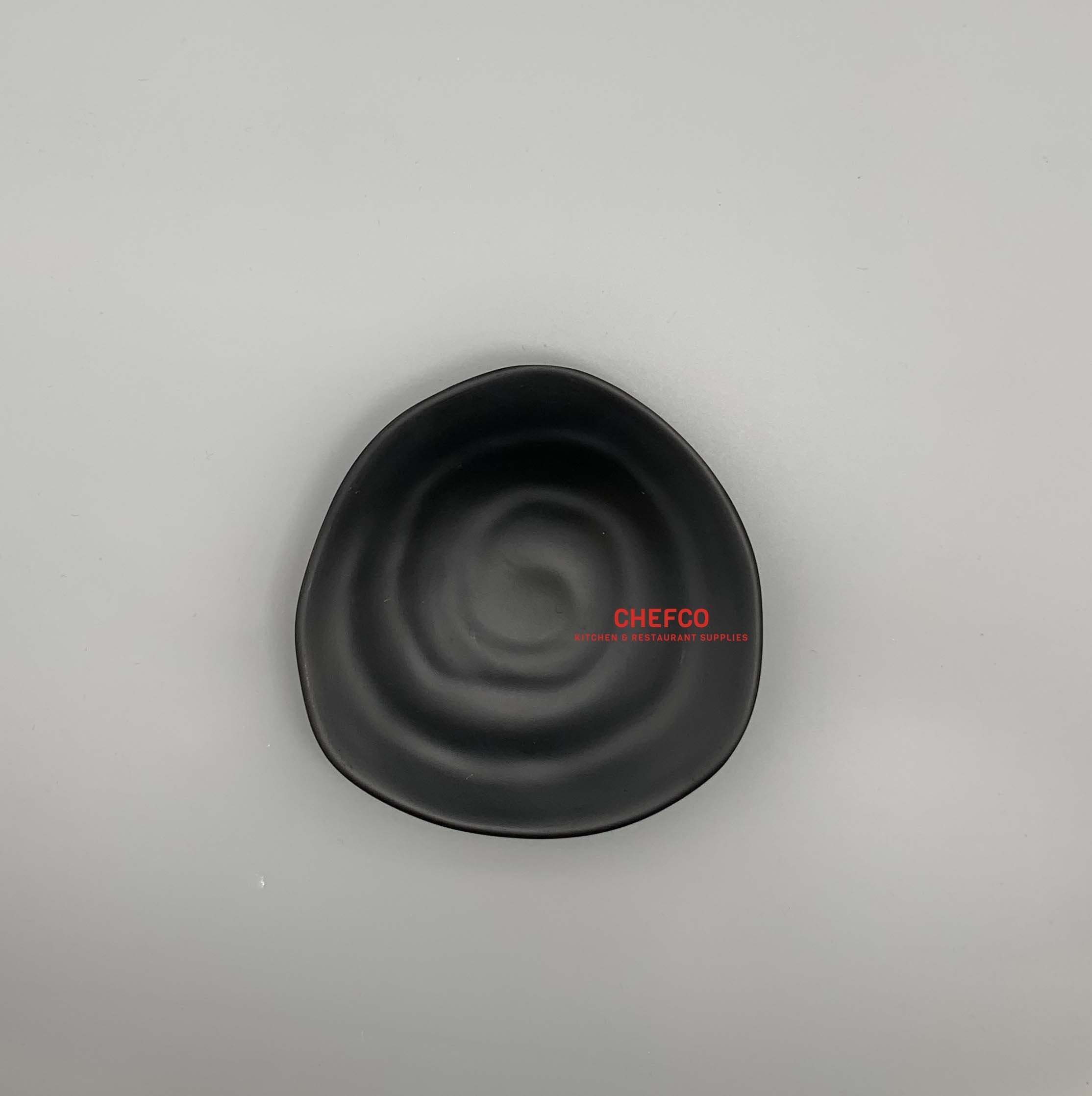Spiral Pattern Triangle Shallow Plate (MS090) - Chefcoca