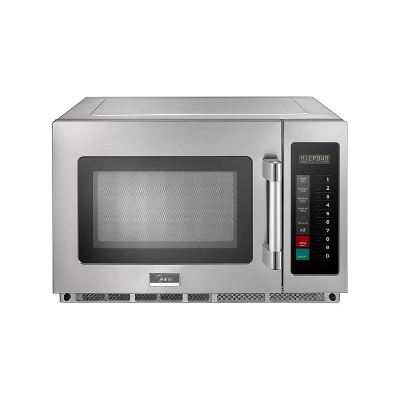Midea 1834G1A Heavy-Duty Commercial Microwave Oven with Touch Pad Controls - 34L, 2800W, 208V