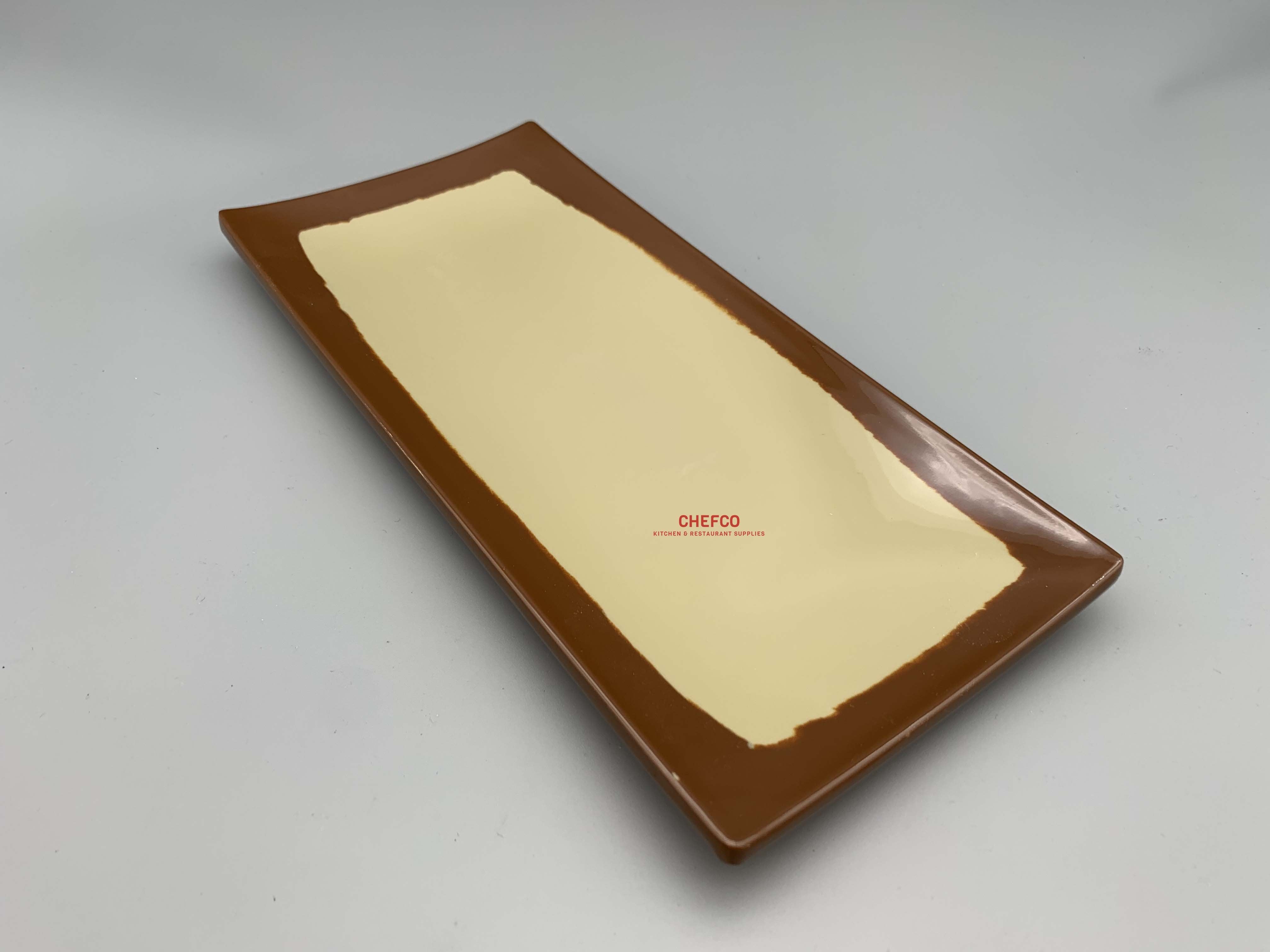 Two Toned Melamine Plate (P0005,M-35) - Chefcoca