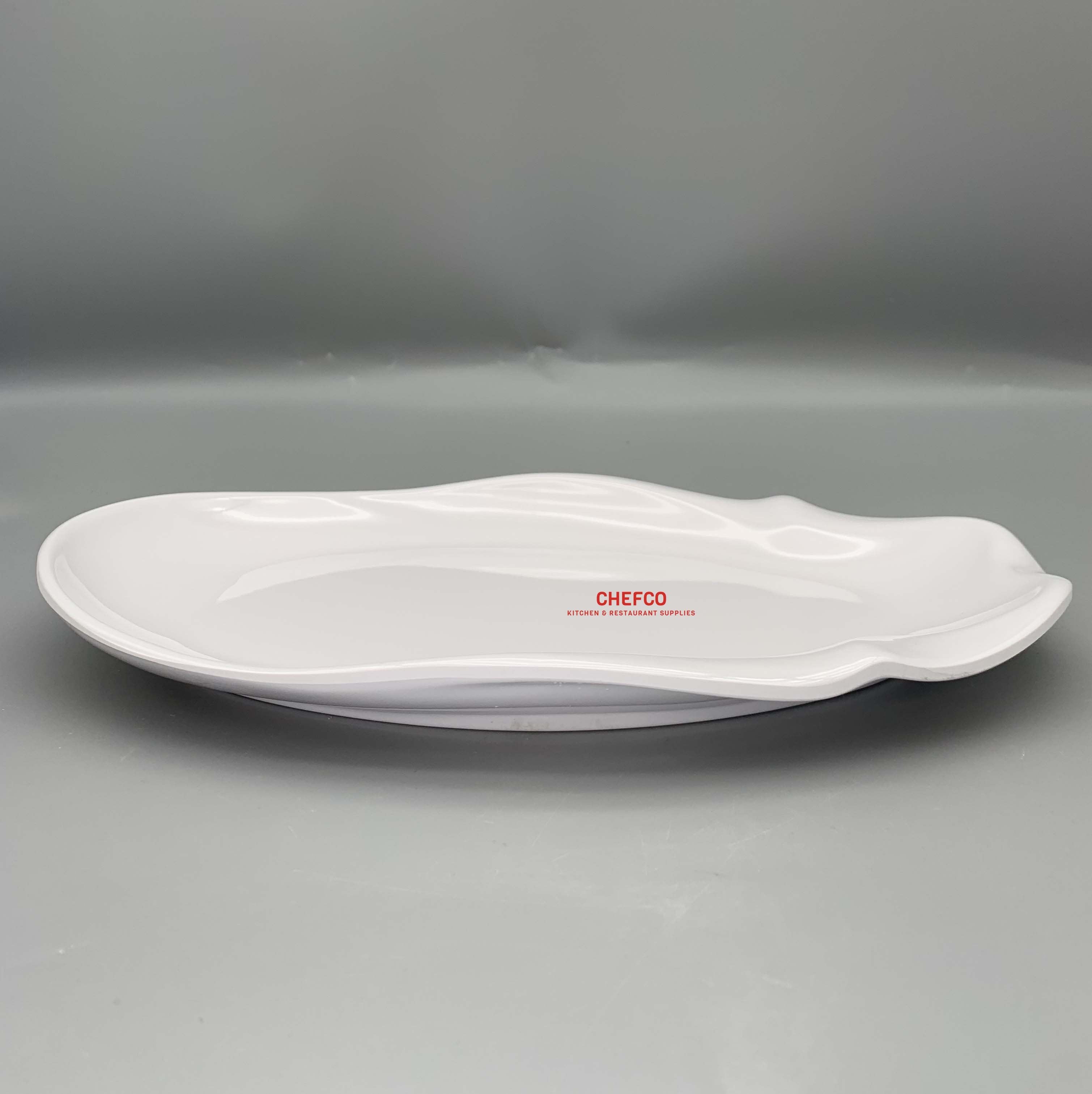 Abstract Elipse Melamine Plate (P12512) - Chefcoca