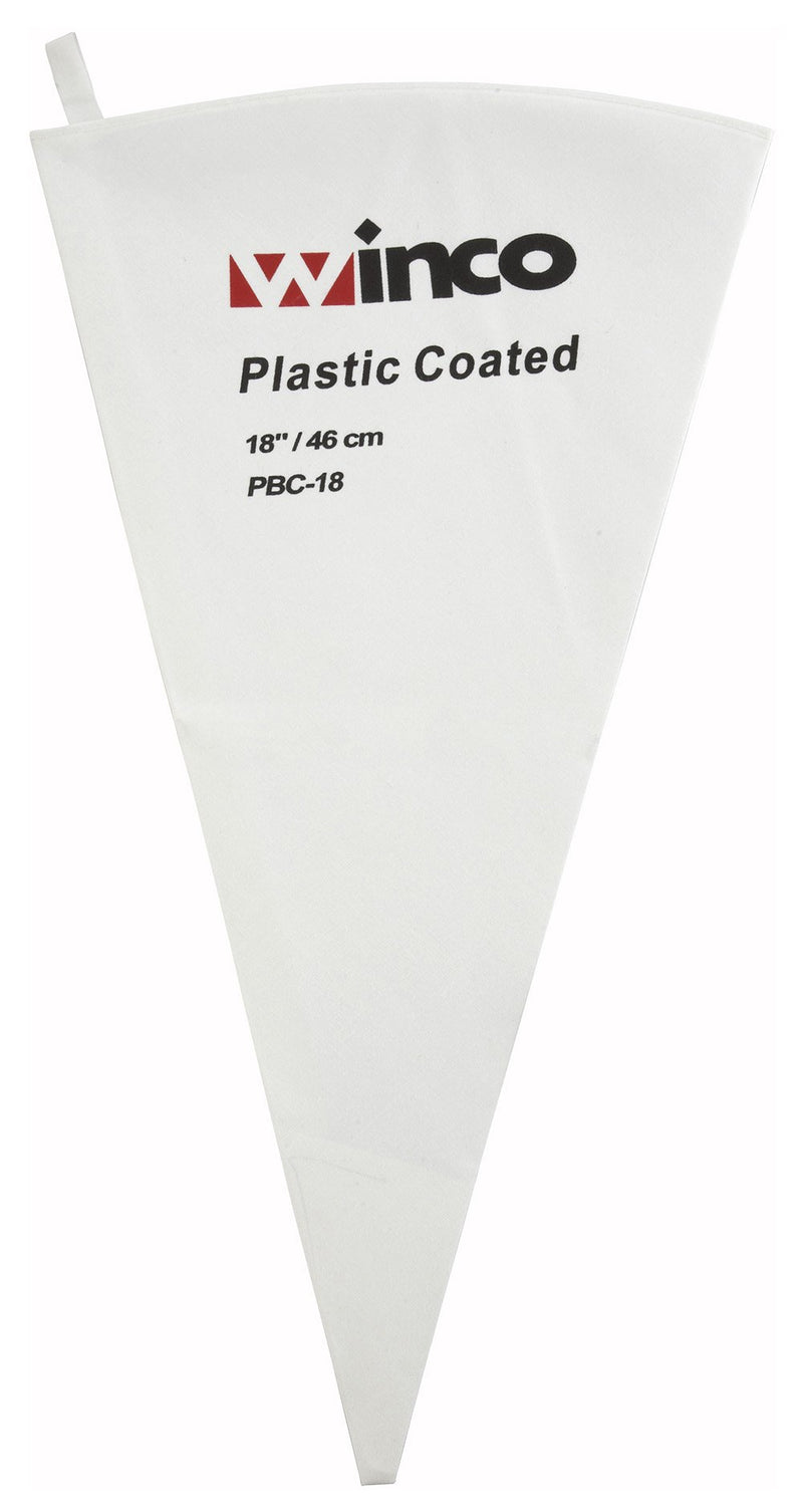 Cotton Piping Pastry Bag with Plastic Coated Interior (12" - 24" Length)