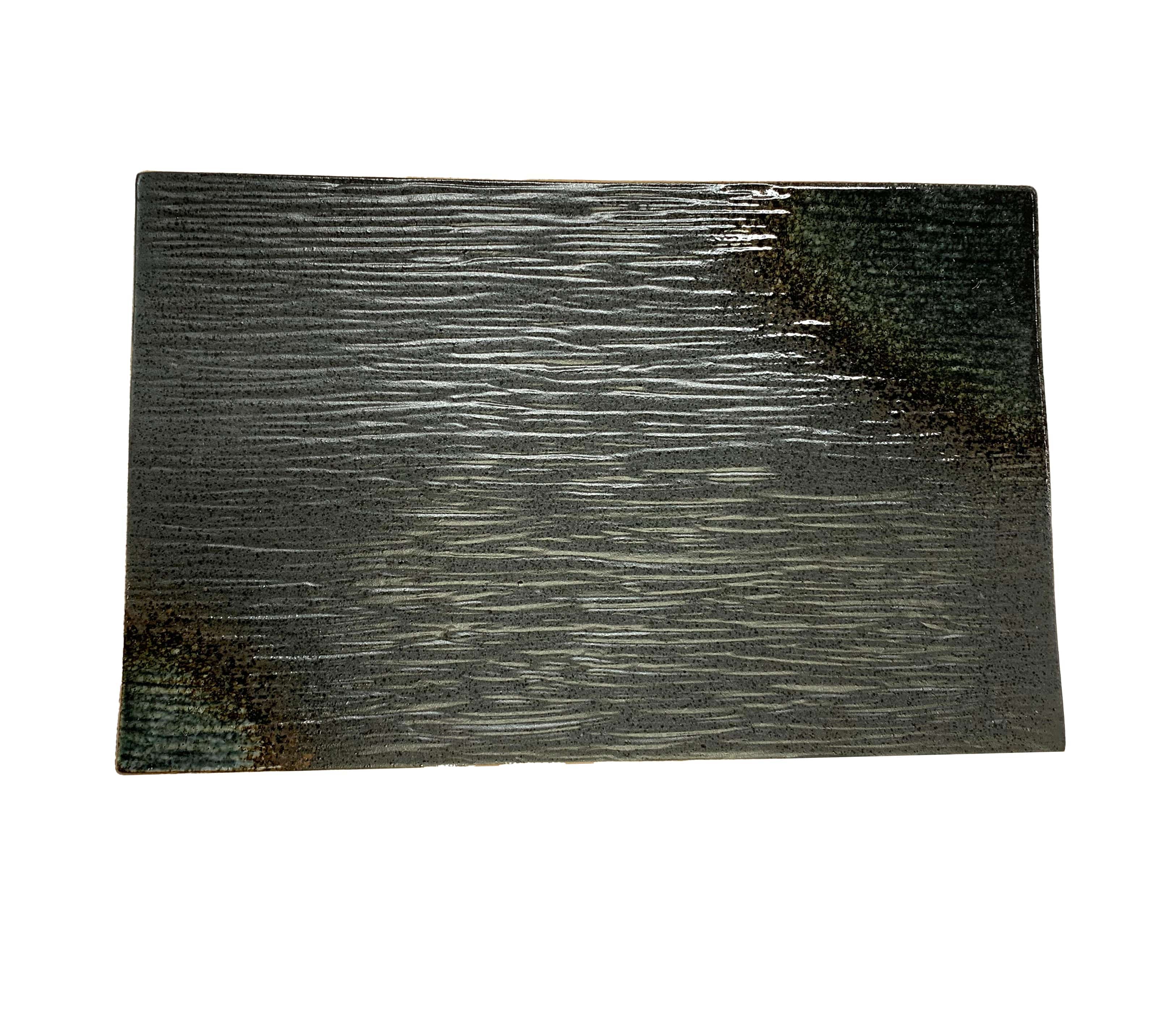 Slate and Sage Plate (13"L x 8.5"W) - Chefcoca