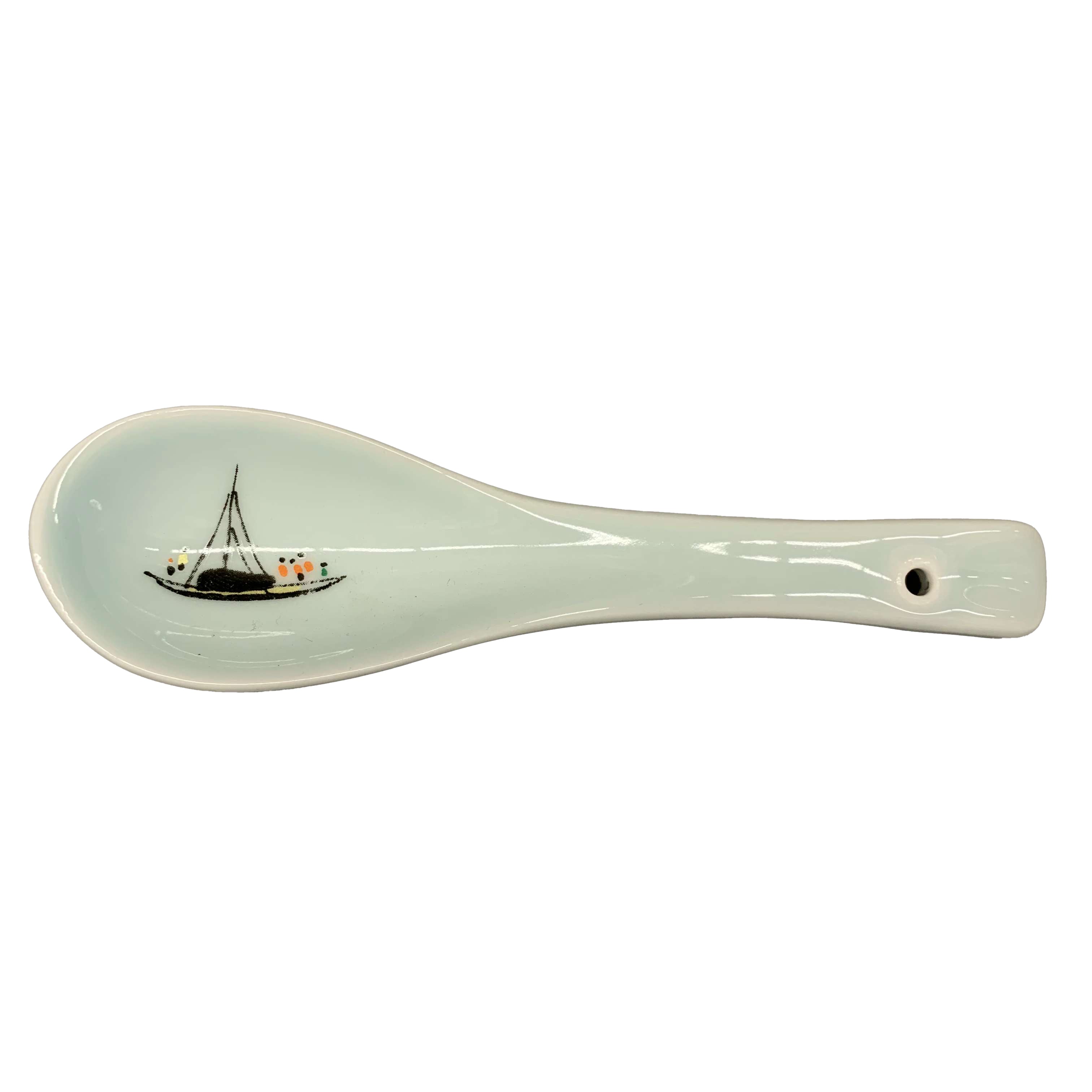 Shanghai Series Soup Spoon, Boats - Chefcoca
