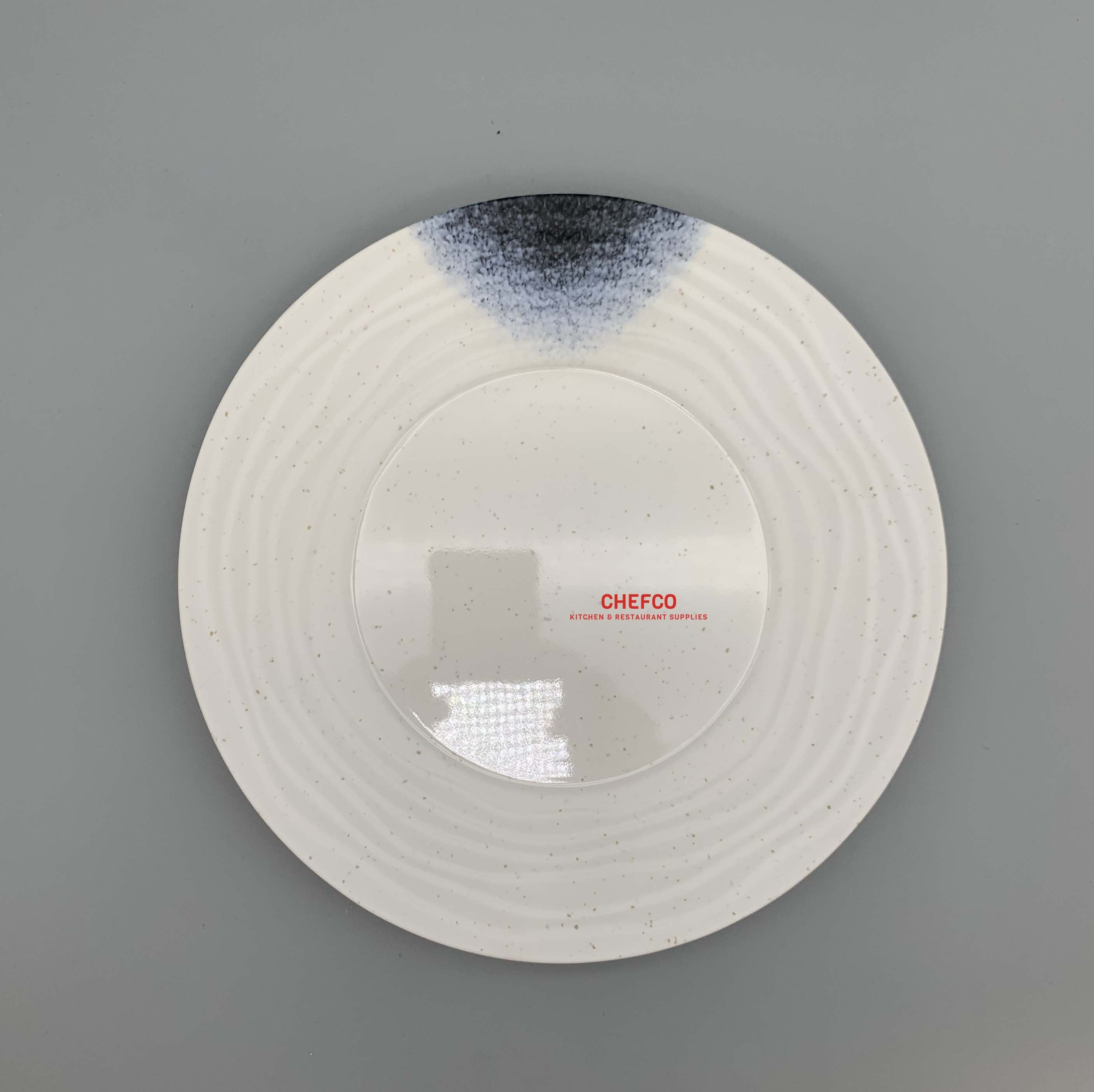 Dark Blue Ombre Melamine Pasta Plate (PY8006) - Chefcoca