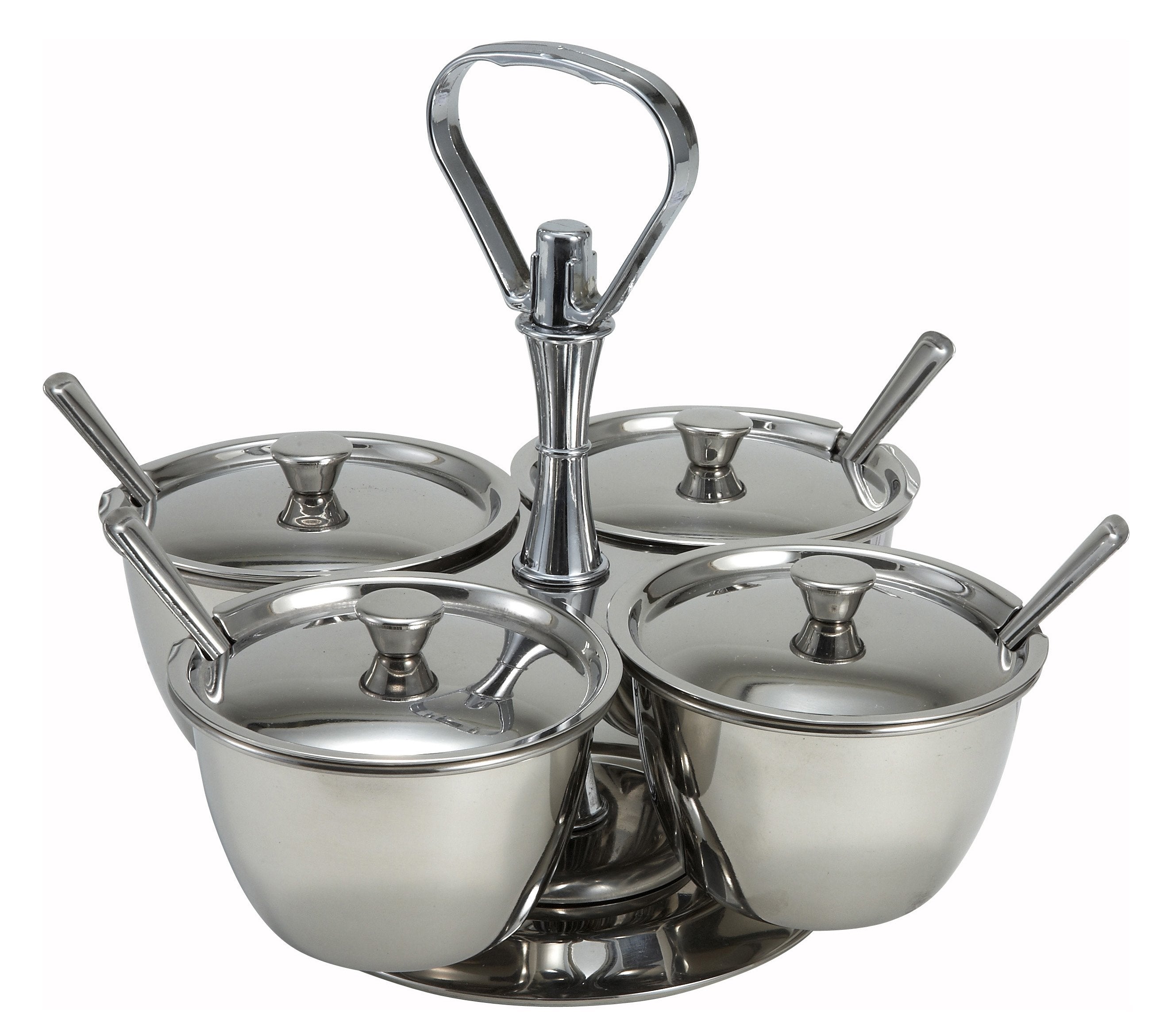 4 Unit Relish Server - Chefcoca