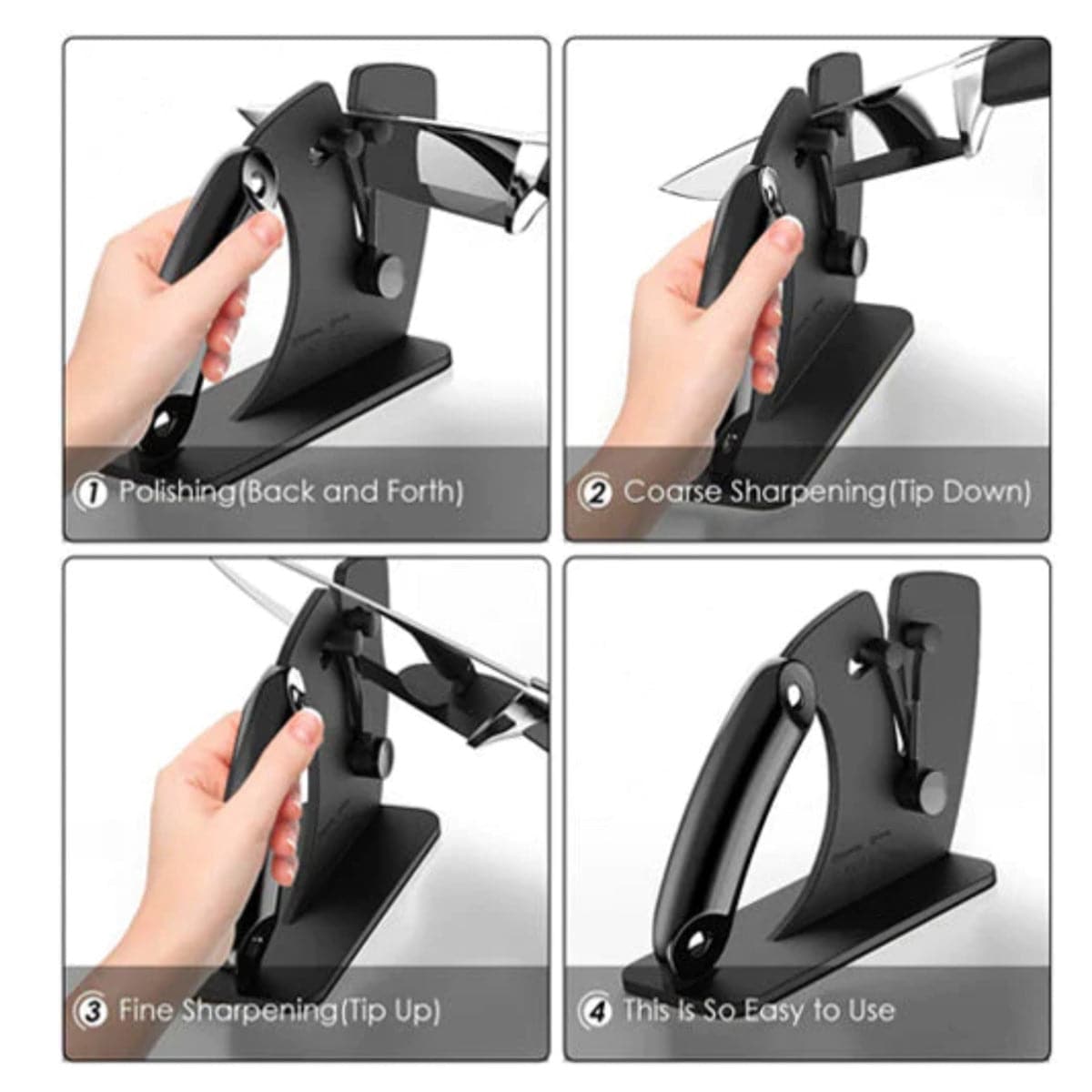 RISAM auto-adjust knife Sharpener - Chefcoca