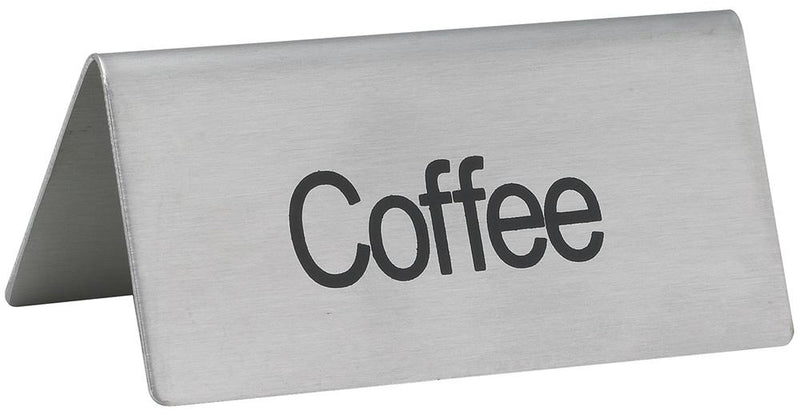 "Coffee" Tent Sign