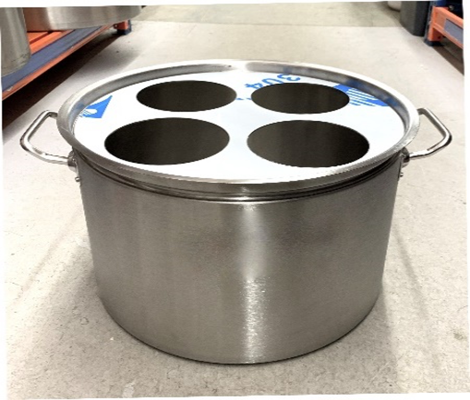 Stainless Steel Stock Pot with Removable Noodle Basket Adapater Plate - Chefcoca