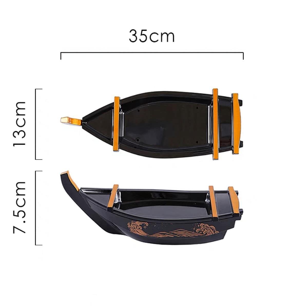 Sushi Serving Treasure Boat - Chefcoca