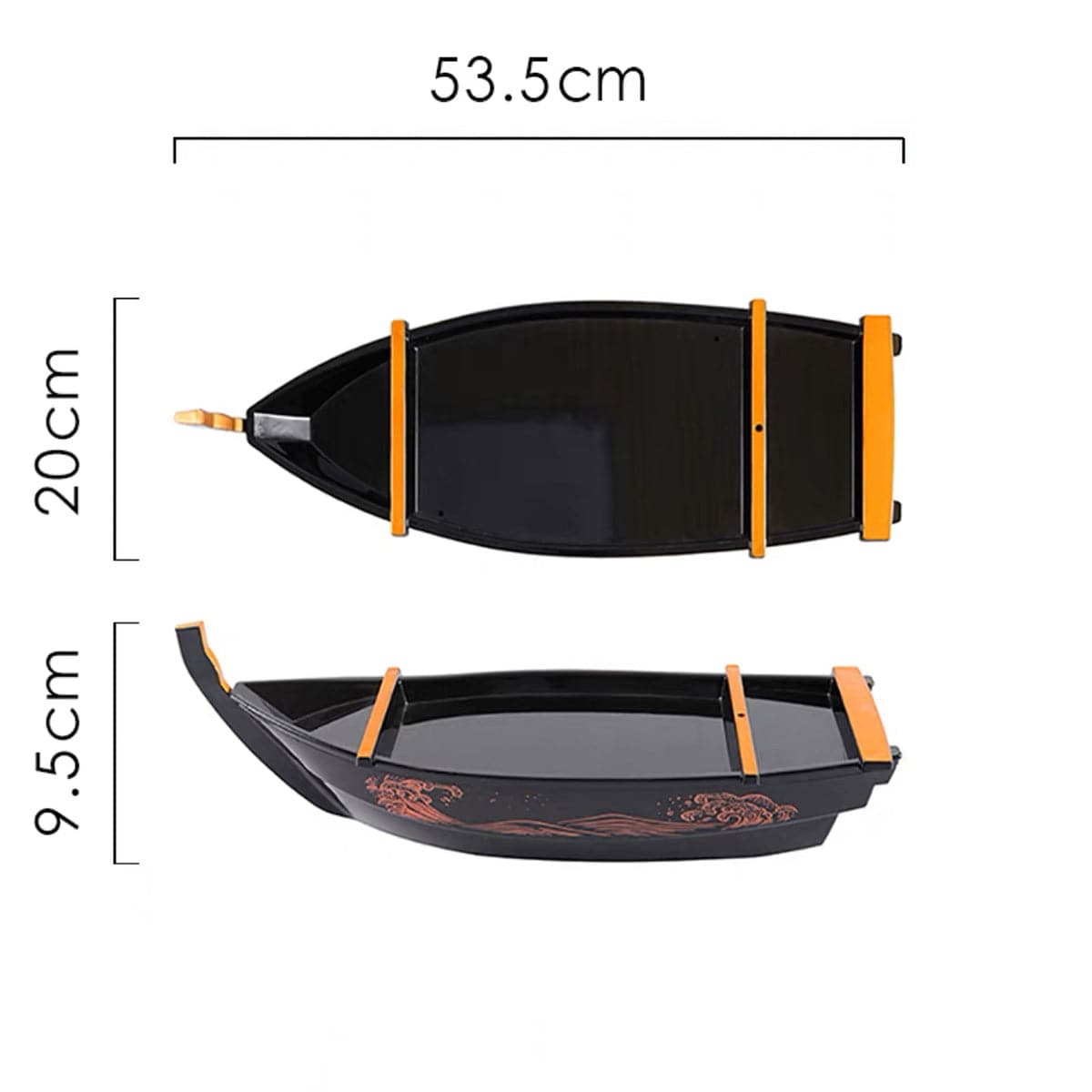 Sushi Serving Treasure Boat - Chefcoca
