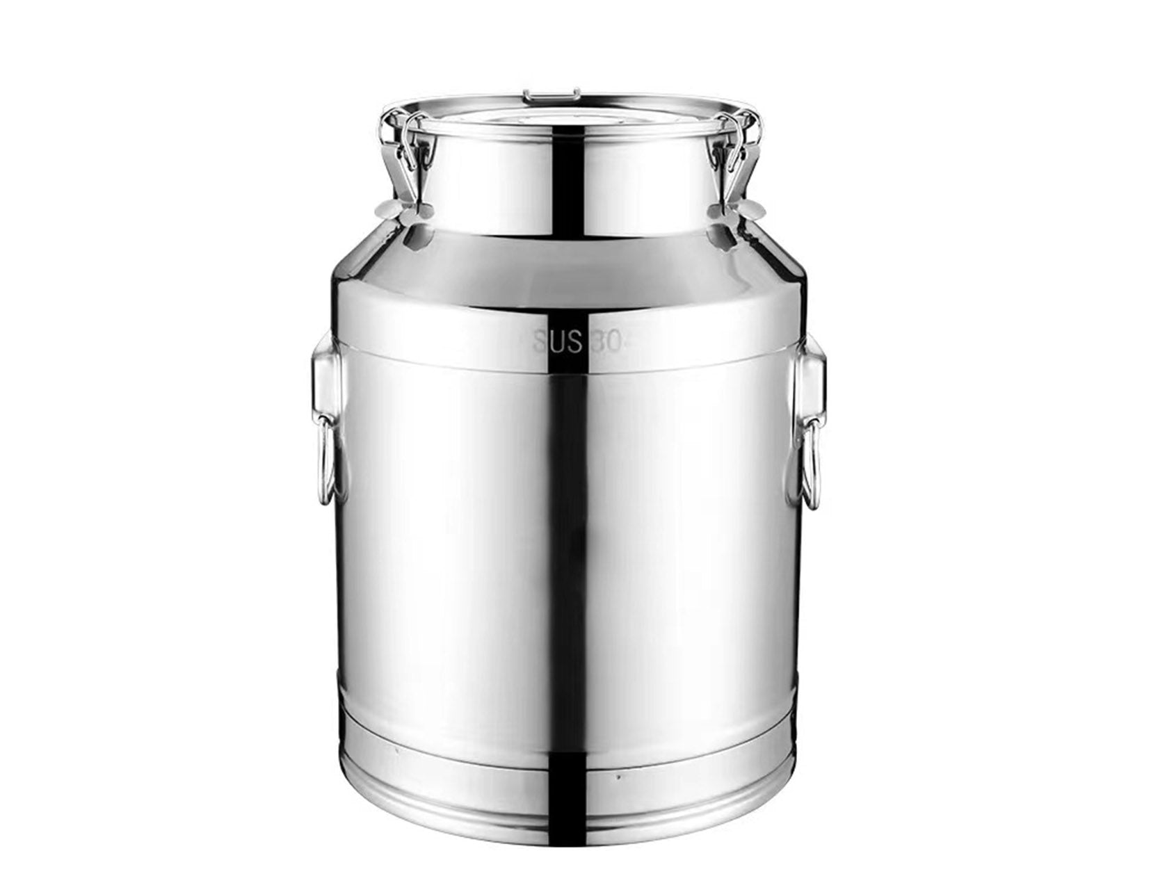 Stainless Steel Container with Air Tight Seal (35L, 30cm x 54cm) - Chefcoca