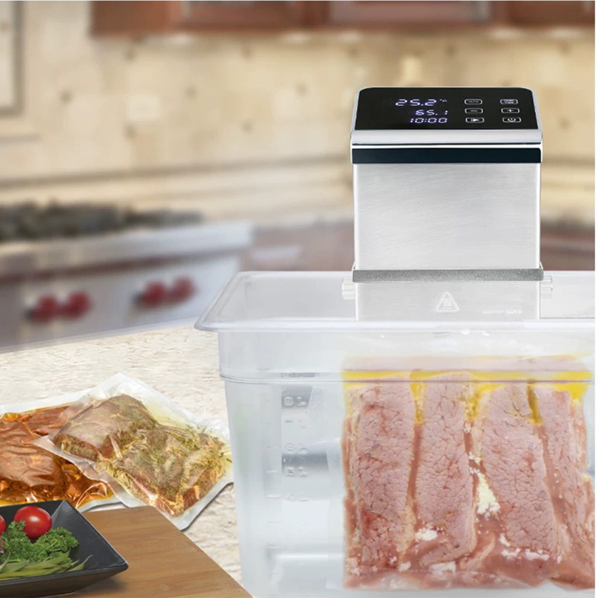 Sous Vide Immersion Circulator Head with Digital Control and Timer-120V, 1800W - Chefcoca