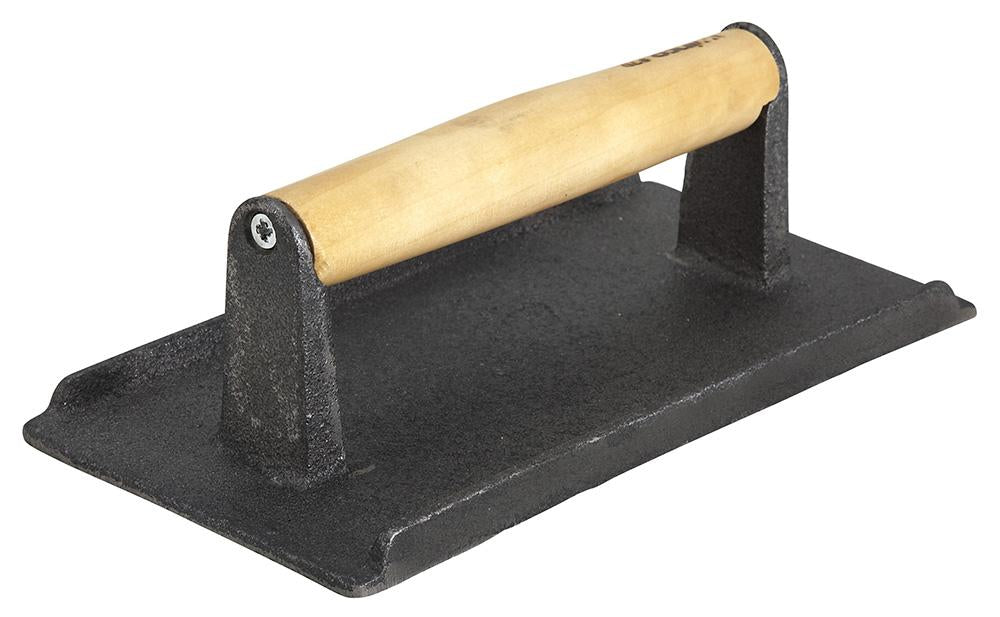 Cast Iron Steak Weight, 8" x 4" - Chefcoca
