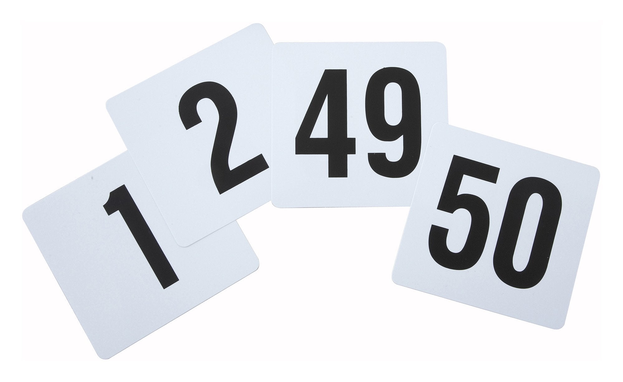 Plastic Table Numbers - Chefcoca