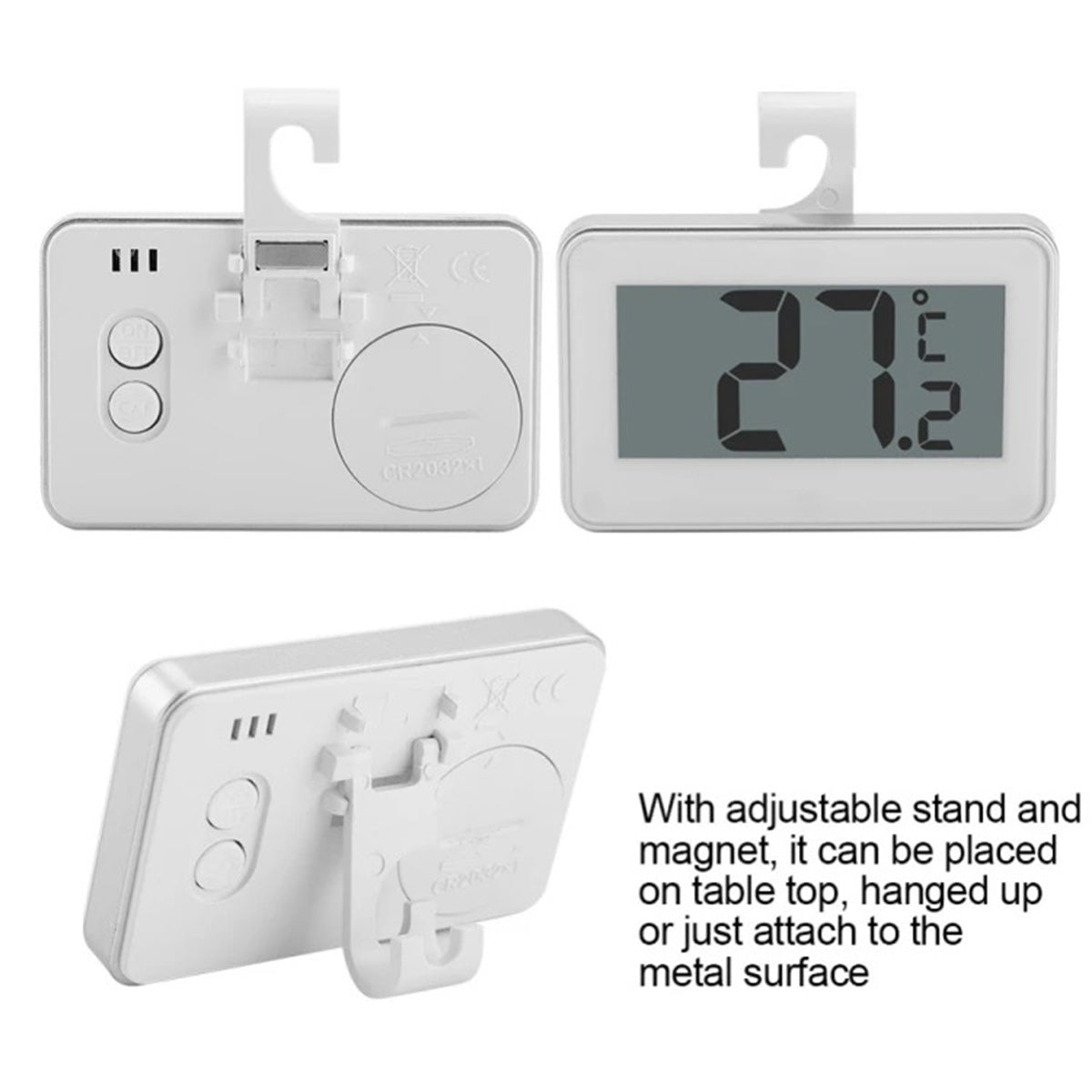 Digital Fridge/Freezer Thermometer - Chefcoca