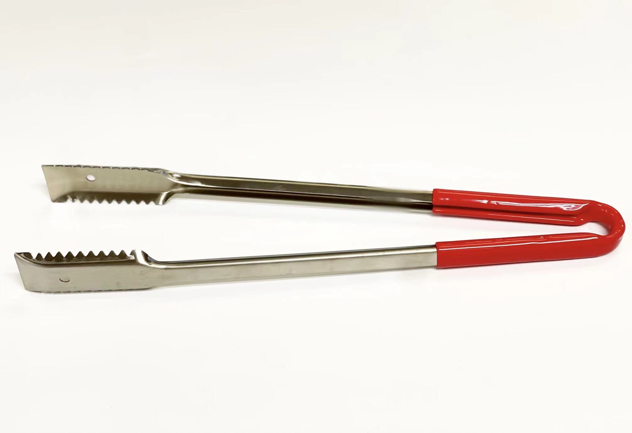 Stainless Steel 16" Utility Tongs with Polypropylene Handle - Chefcoca
