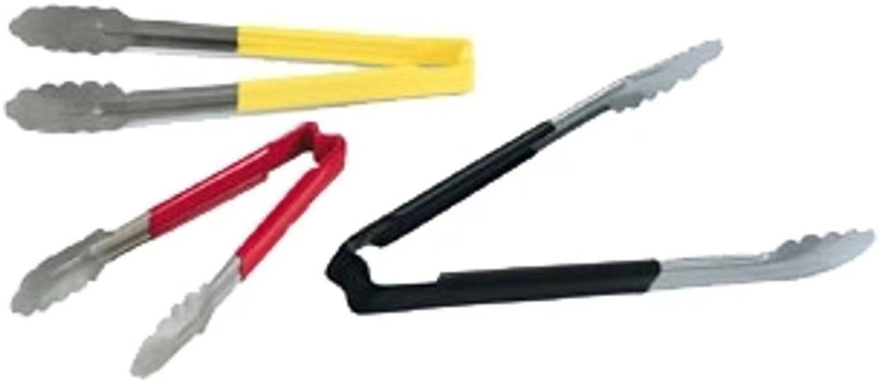 Stainless Steel 16" One-Piece Kool-Touch Utility Tongs - Chefcoca