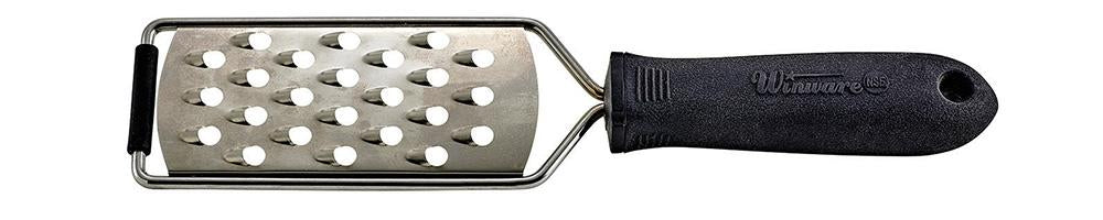 Grater with Soft Grip Handle, Large Holes - Chefcoca