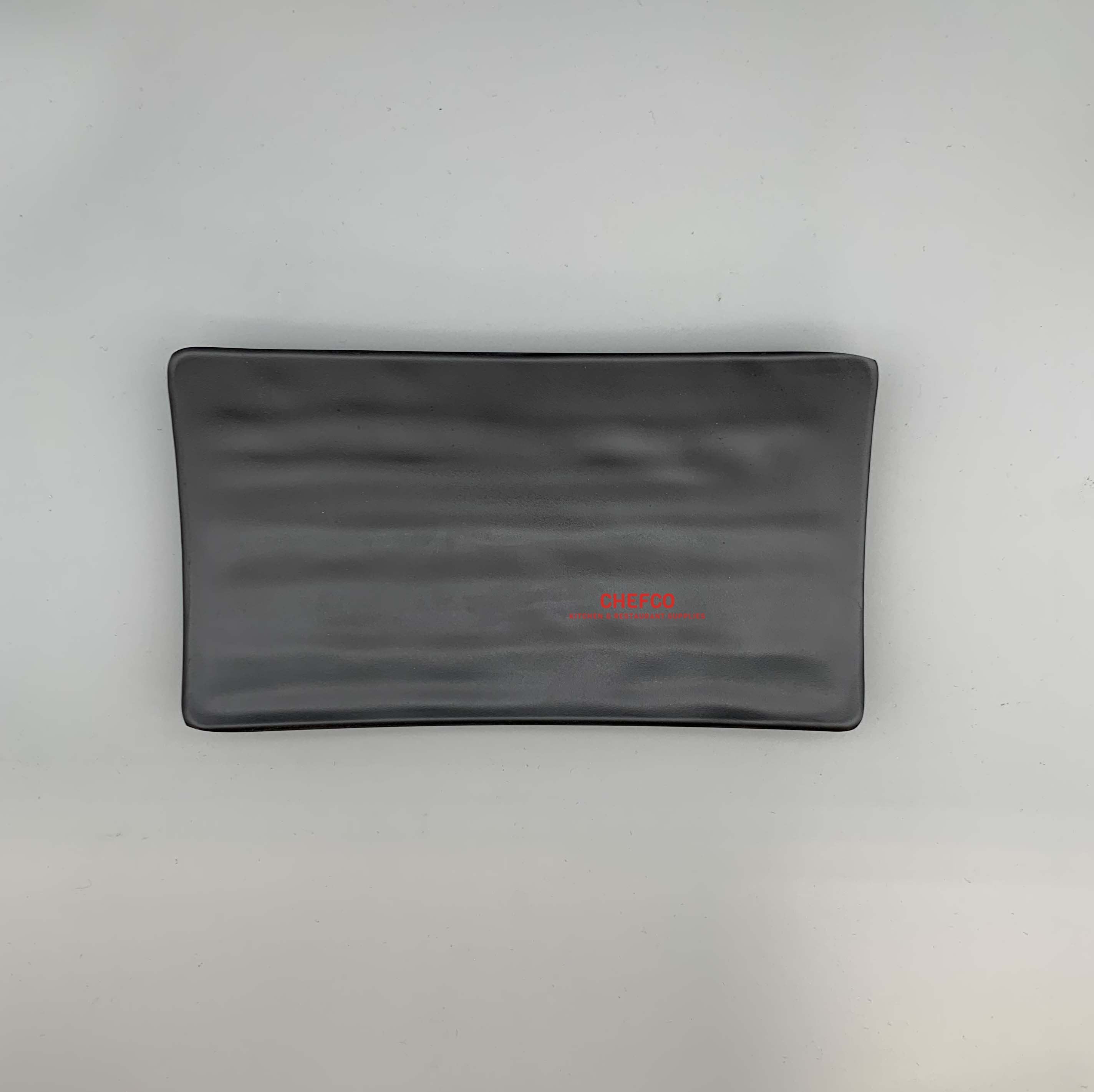 Curved Rectangular Melamine Plate (W5409) - Chefcoca