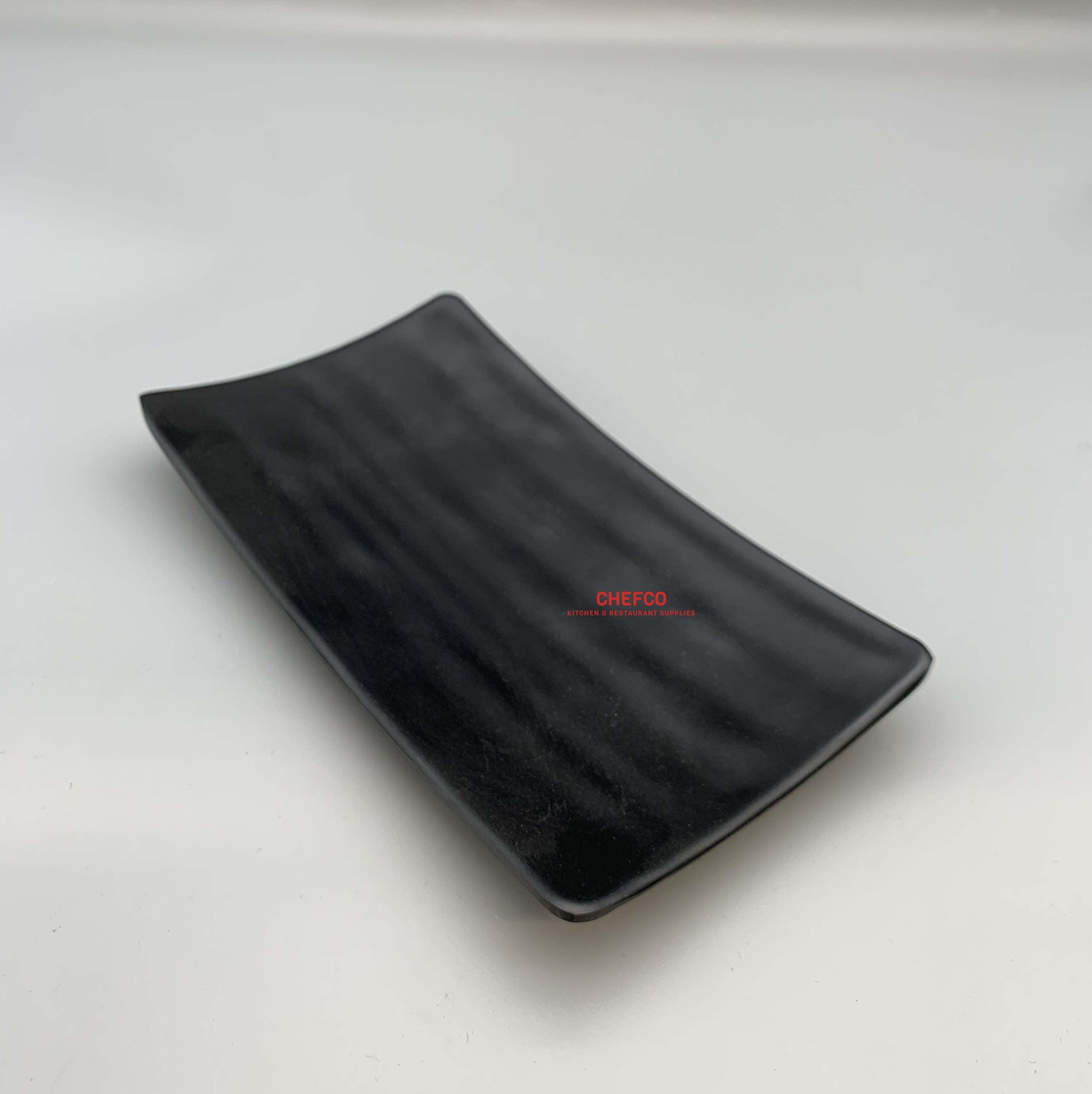 Curved Rectangular Melamine Plate (W5409) - Chefcoca