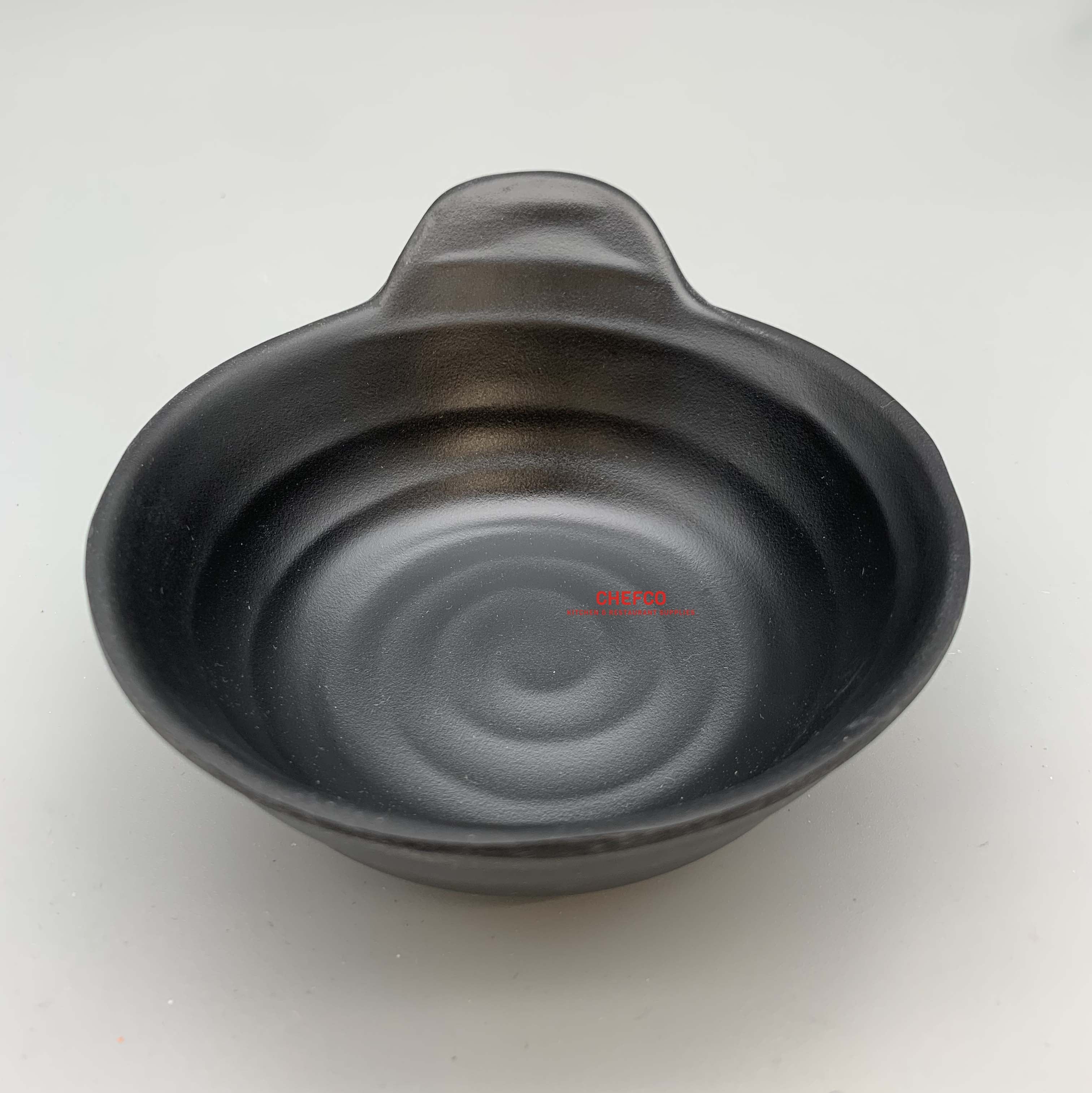 Grip Handle Patterned Melamine Bowl (W55) - Chefcoca