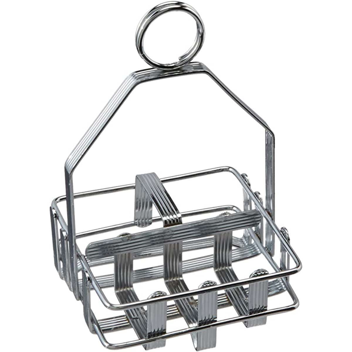 Shaker and Packet Holder, Chrome Plated - Chefcoca