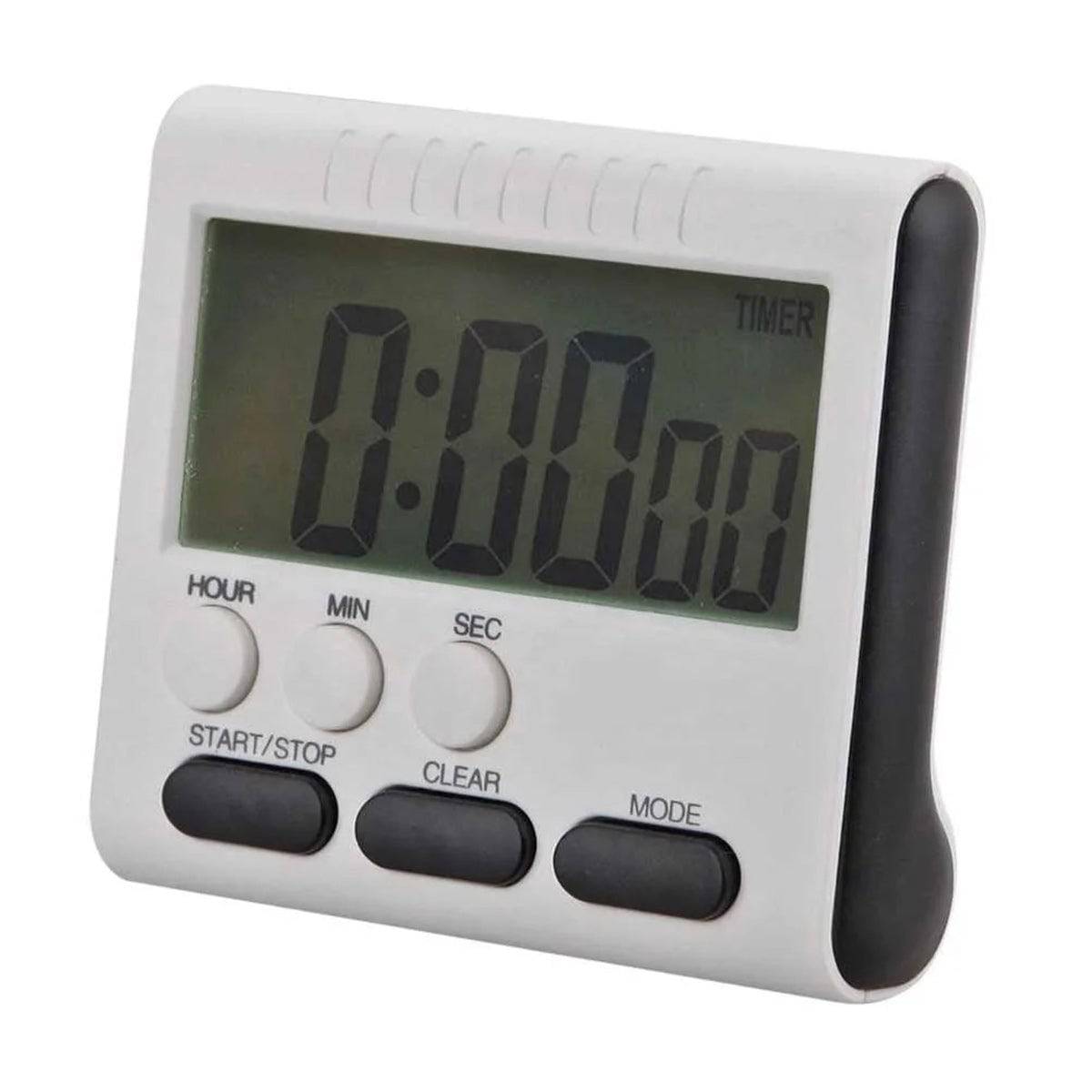 Kitchen Timer 24 Hours Magnetic Large LCD Digital Timer Cooking Count Up Down Alarm Clock with Stand - Chefcoca