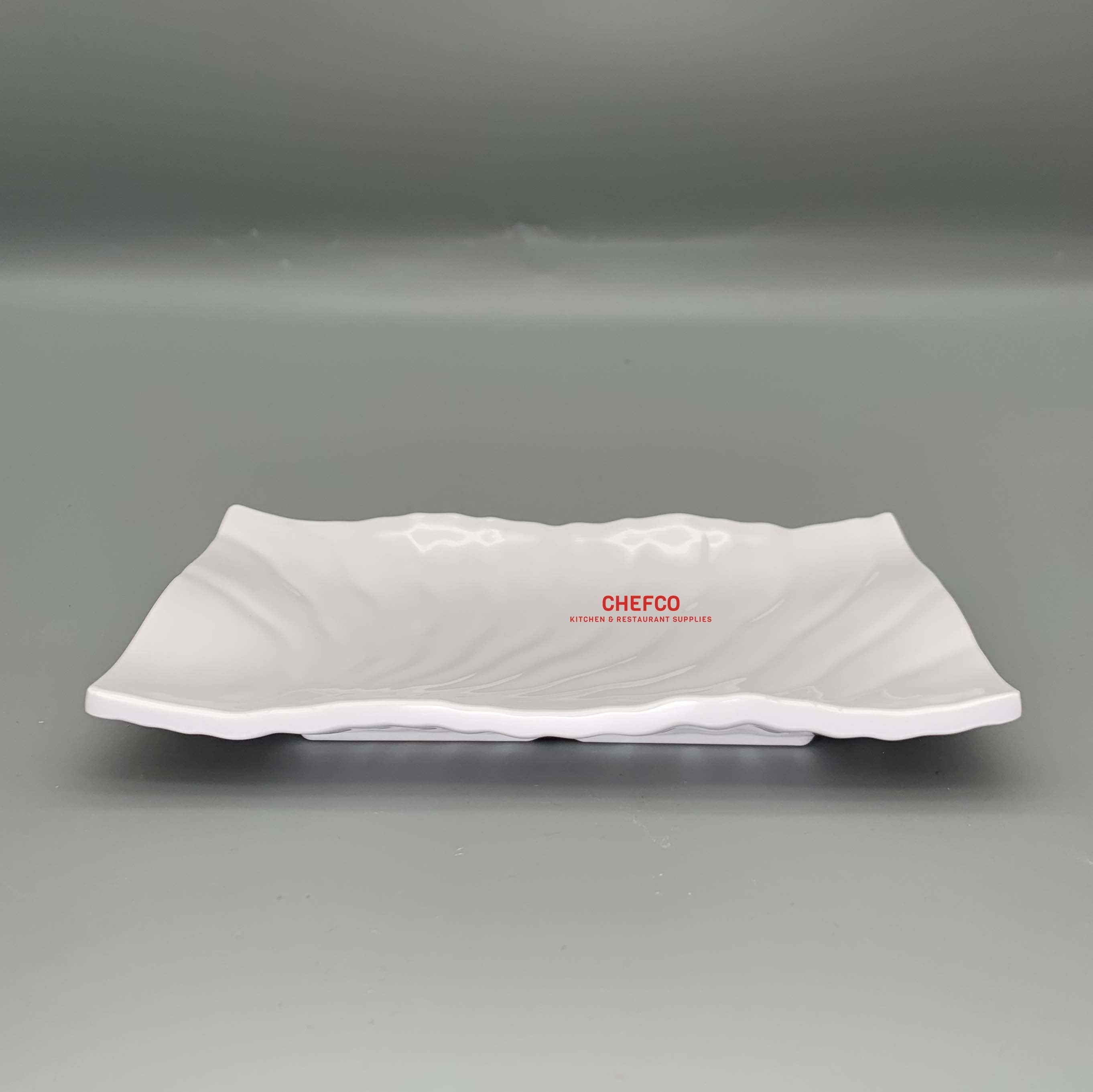 Wavy Hammered Pattern Melamine Rectangular Plate (WRD4801,WRD4807)) - Chefcoca