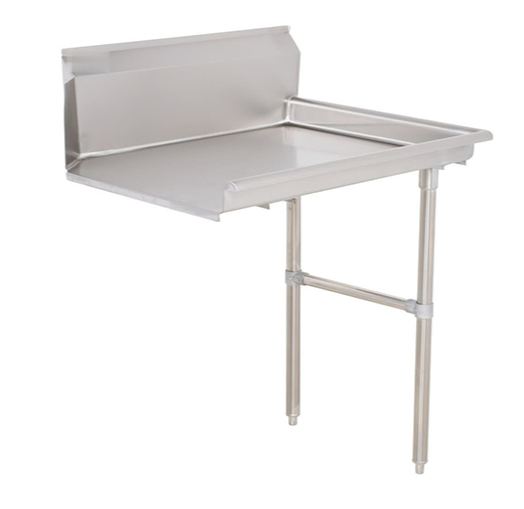 Right Side 18 Gauge 304 Series Stainless Steel Clean Dish Table (30" x 24" x 44.8") - Chefcoca