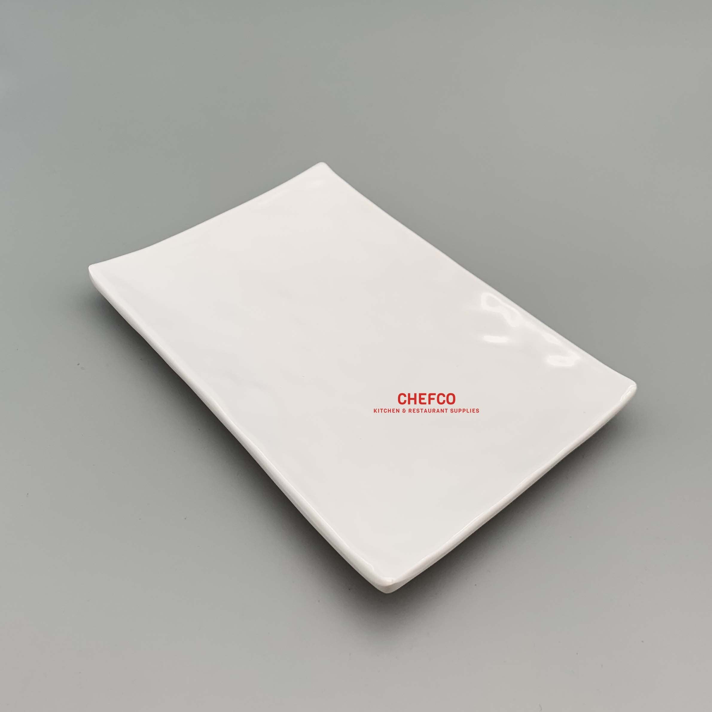 Hammered Pattern White Melamine Plate (Y-8008,Y-8012) - Chefcoca