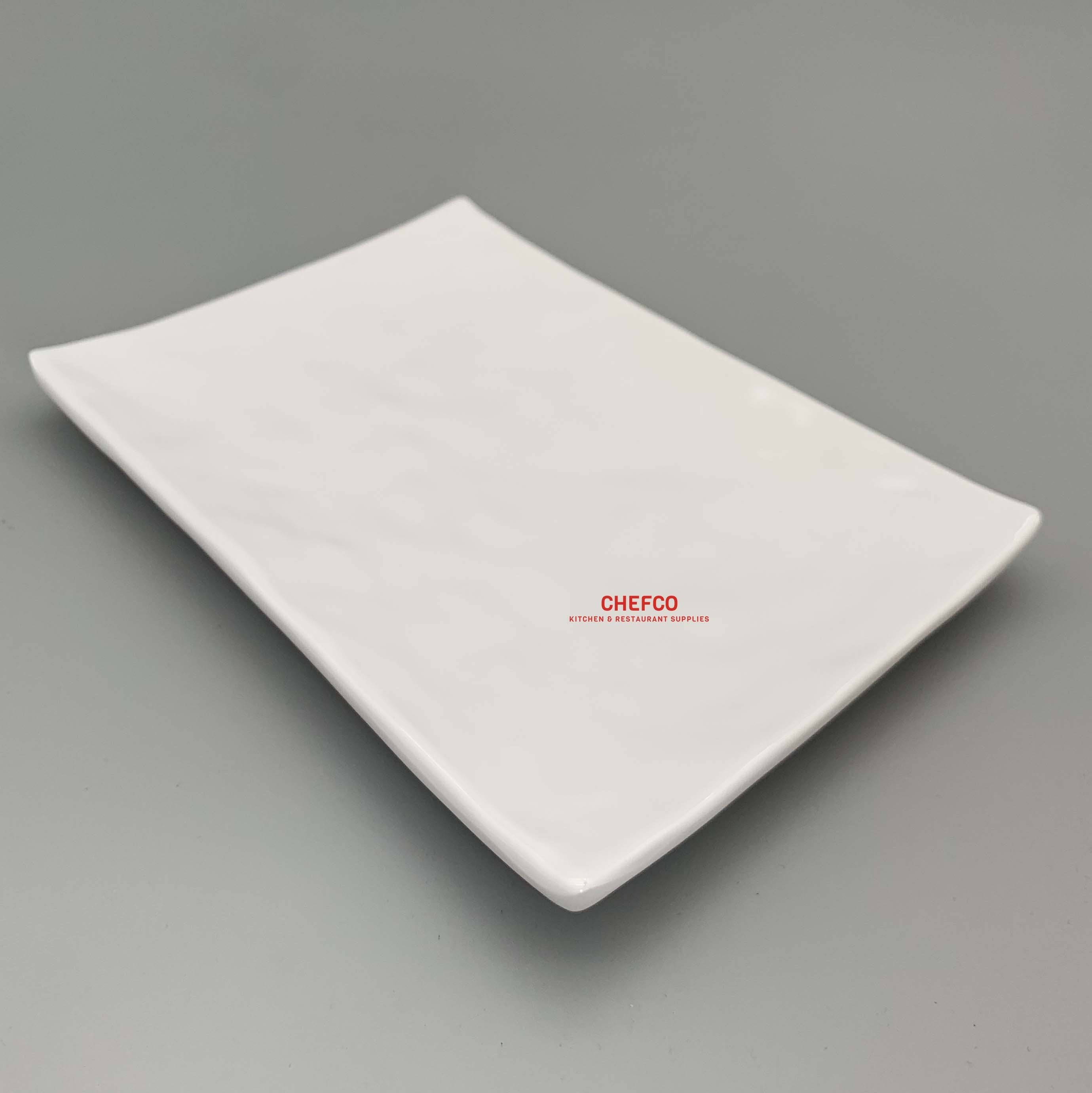 Hammered Pattern White Melamine Plate (Y-8008,Y-8012) - Chefcoca