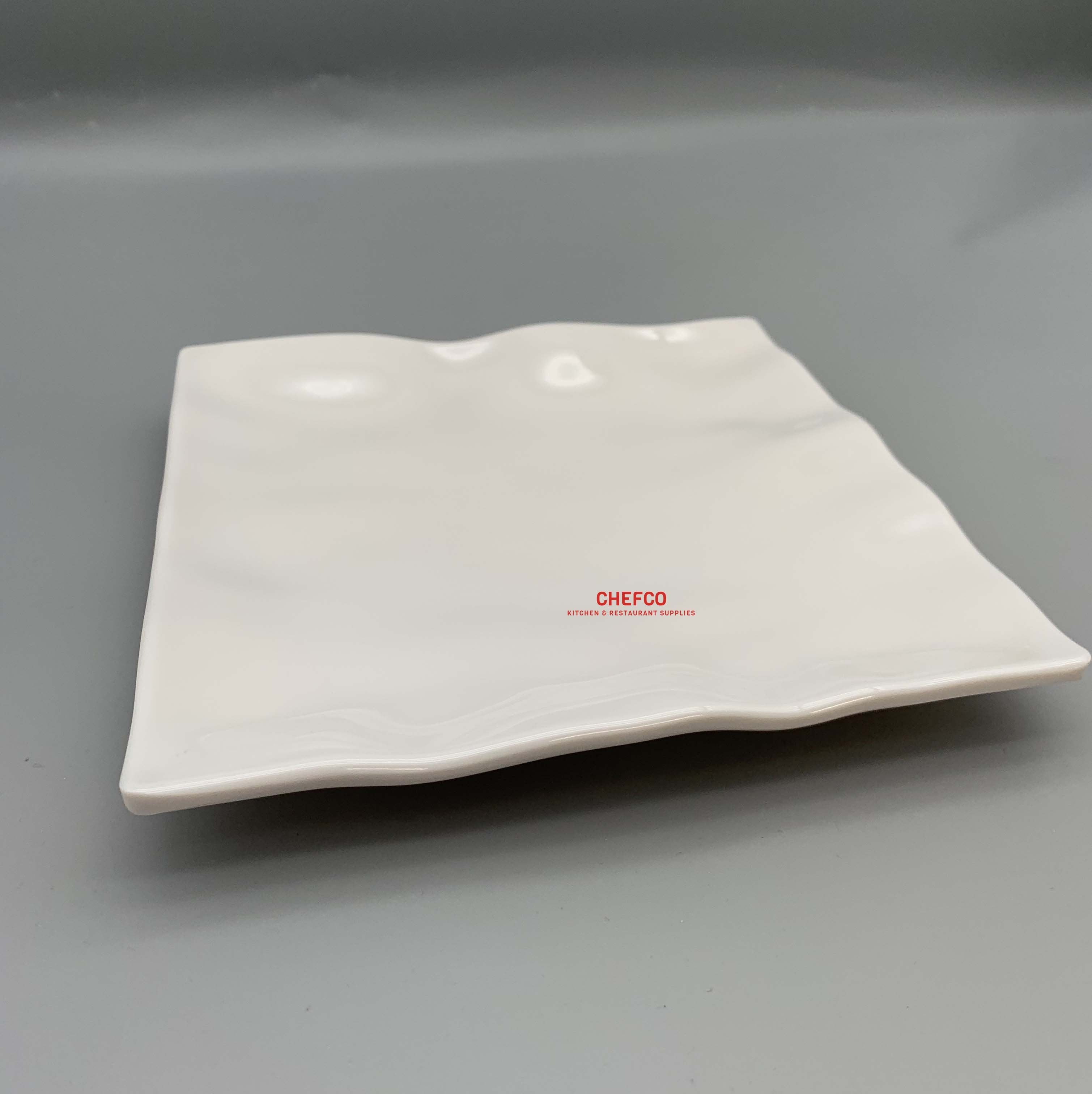 Wavy Hammered Pattern Melamine Plate (Y0878-Y1278) - Chefcoca