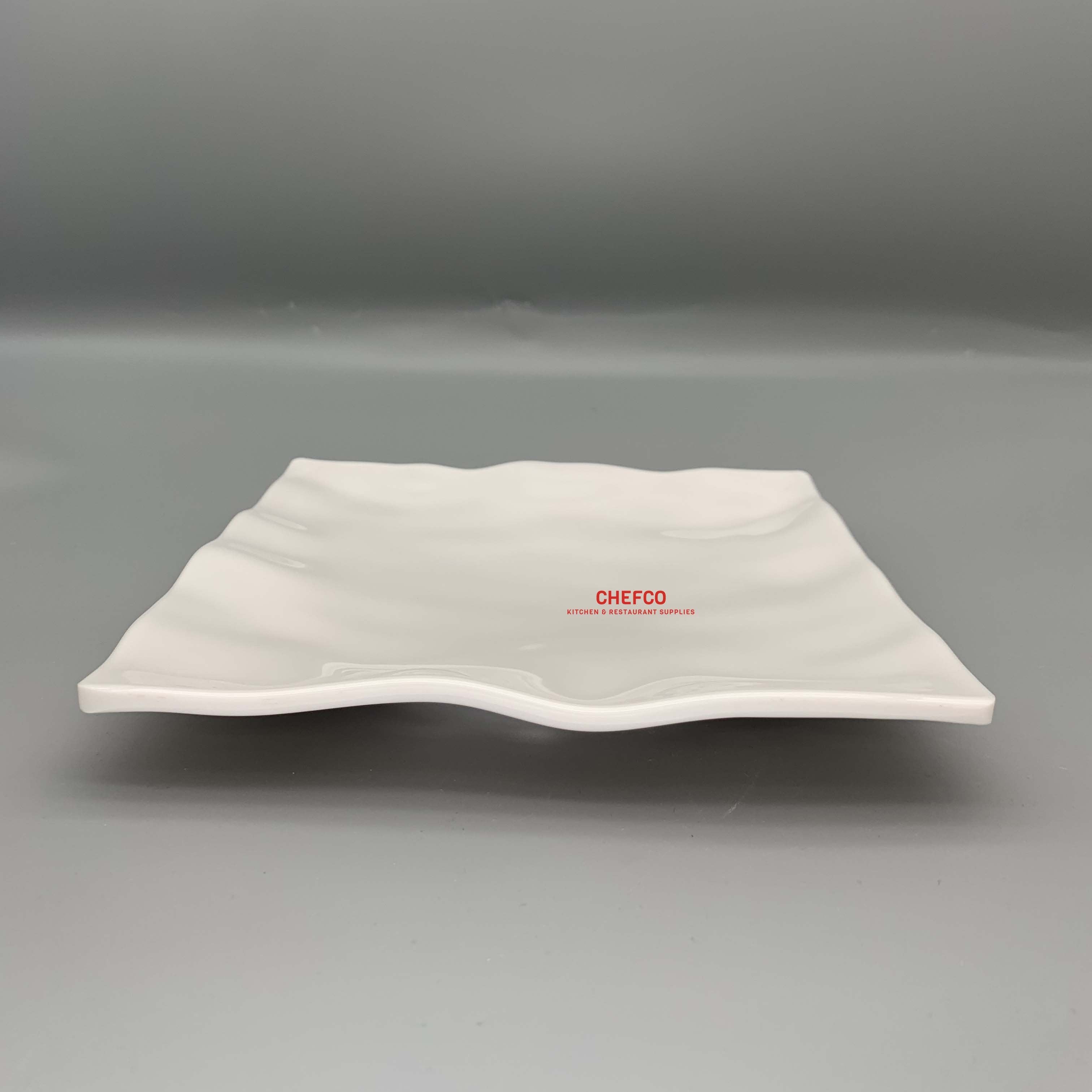 Wavy Hammered Pattern Melamine Plate (Y0878-Y1278) - Chefcoca