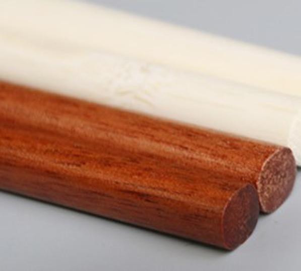 Mahogany Bamboo Cooking/Serving Chopsticks 45cm - Chefcoca