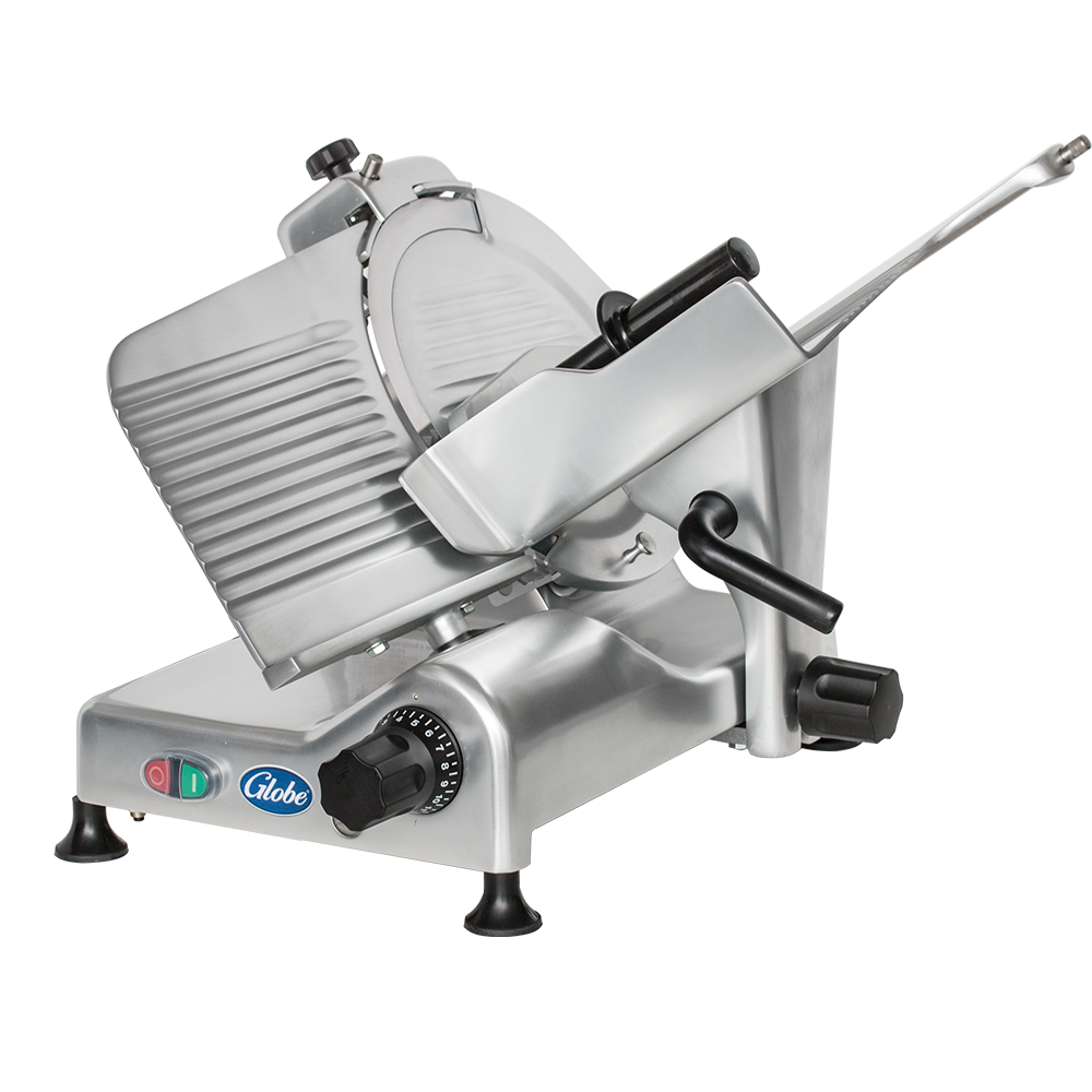 Globe G14 Chefmate 14″ Diameter Blade Manual Medium Duty Meat Slicer, 1/2HP - Chefcoca