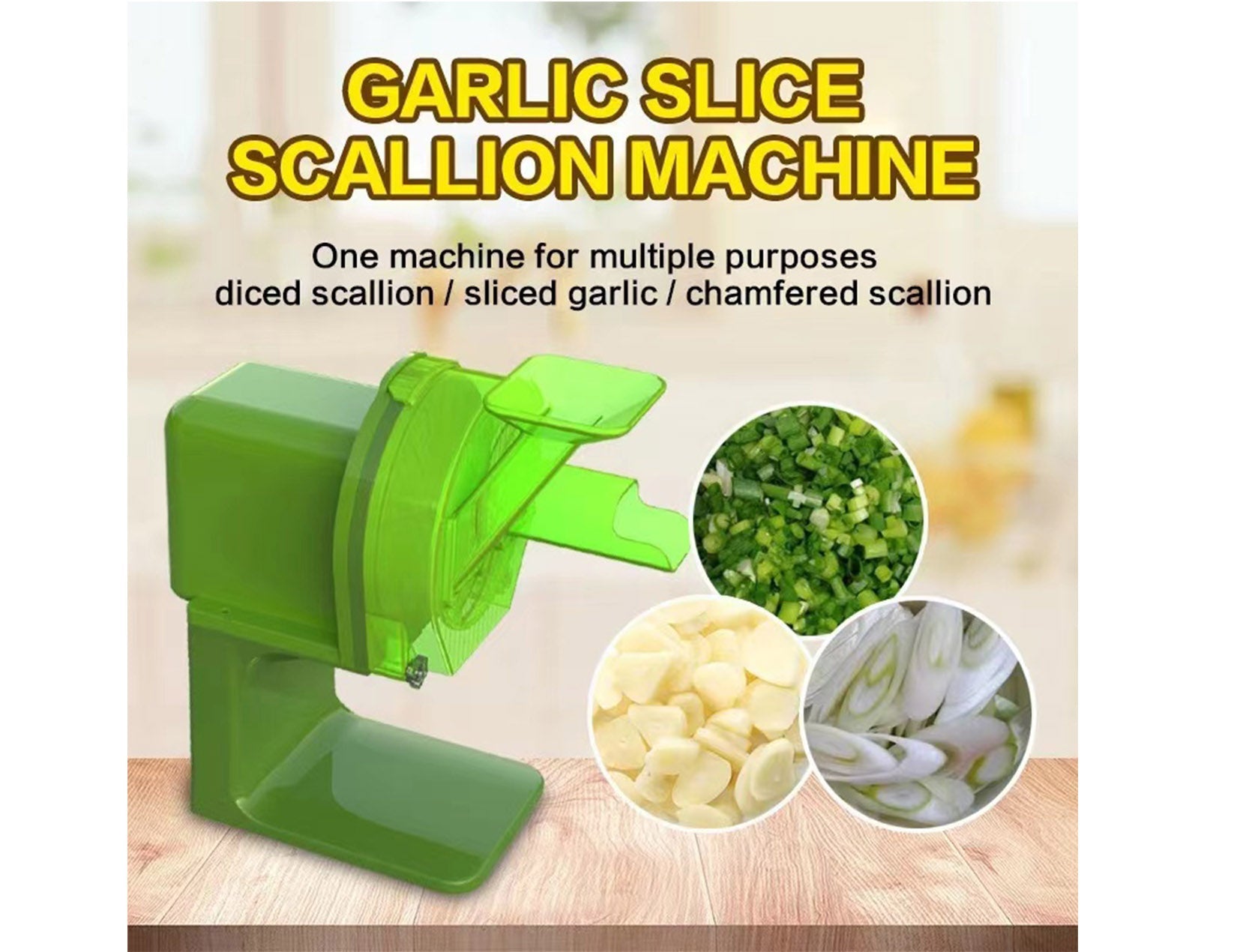 Professional Manufacturer Electric Garlic Sliced Onion Machine - Chefcoca