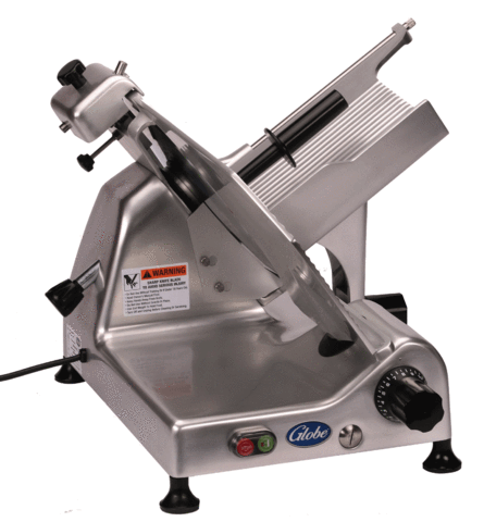 Globe G14 Chefmate 14″ Diameter Blade Manual Medium Duty Meat Slicer, 1/2HP - Chefcoca
