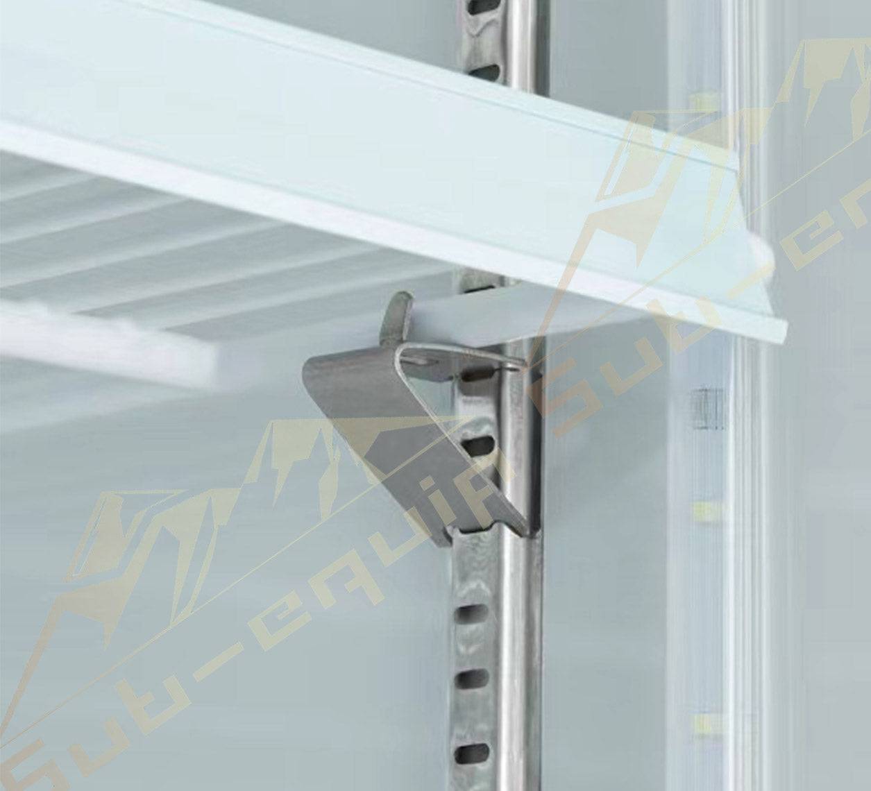 Sub-equip, 36ft³ Swinging Glass Door Freezer Merchandiser with LED Lighting - Chefcoca