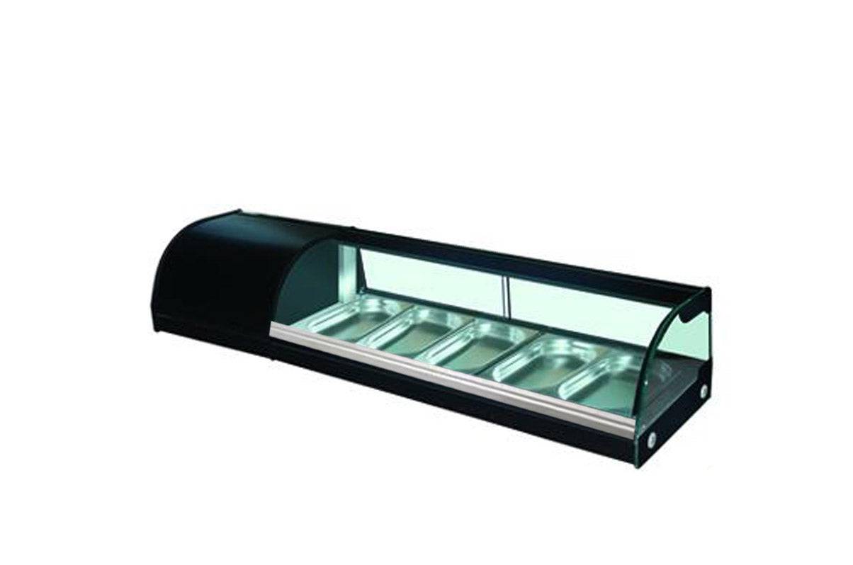 Sub-equip, 5FT Refrigerated Sushi Case (59.06"x16.3"x11.8") - Chefcoca