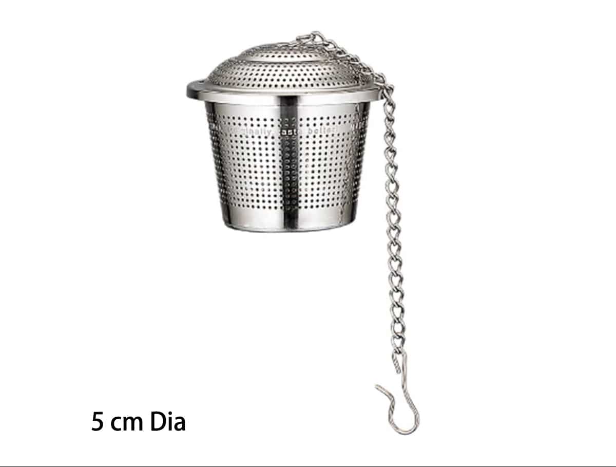 Tea Infuser strainer, stainless steel - Chefcoca