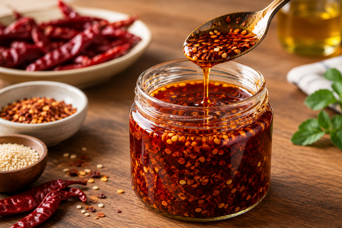 How to Make Chinese Restaurant-Style Chili Oil: Fragrant, Red, and Not Too Spicy