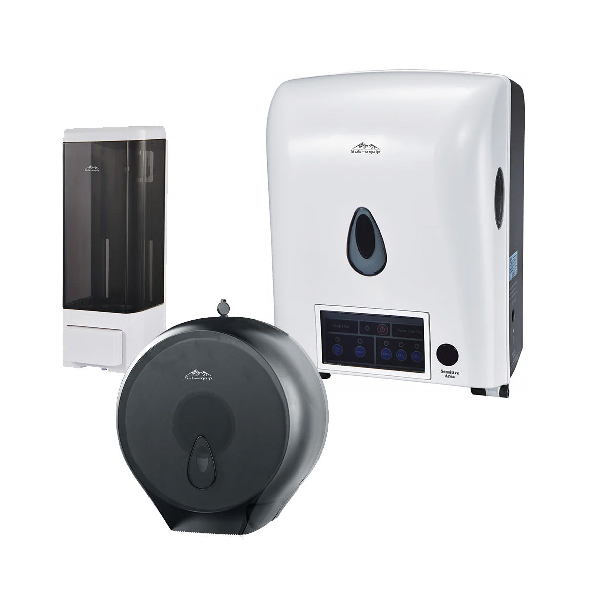 Hand Dryer and soup Dispenser