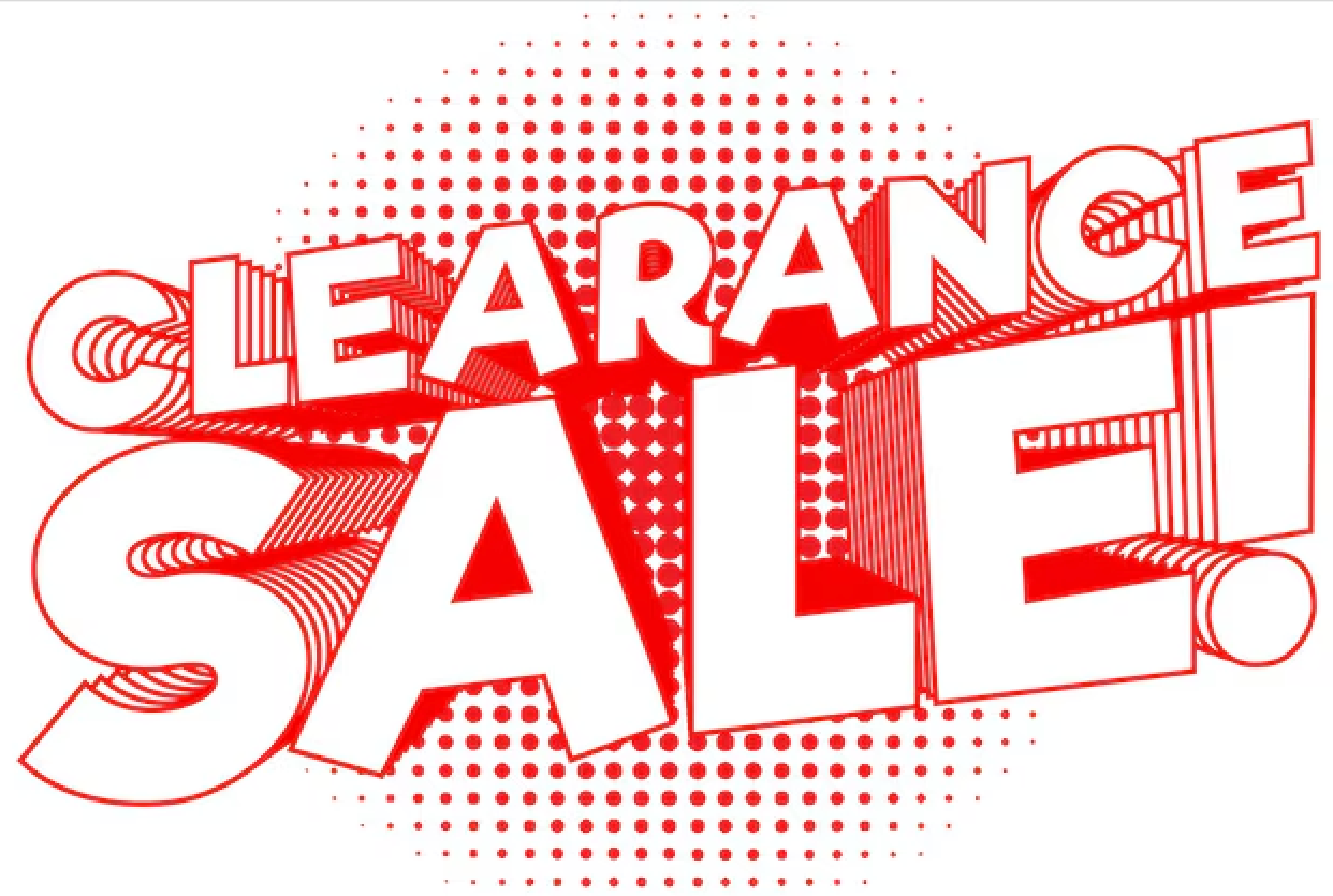 Clearance Sale