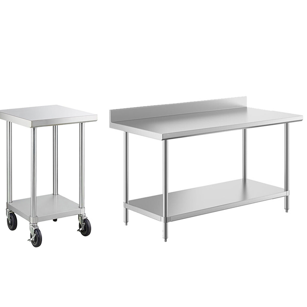Commercial Stainless Steel Work Tables